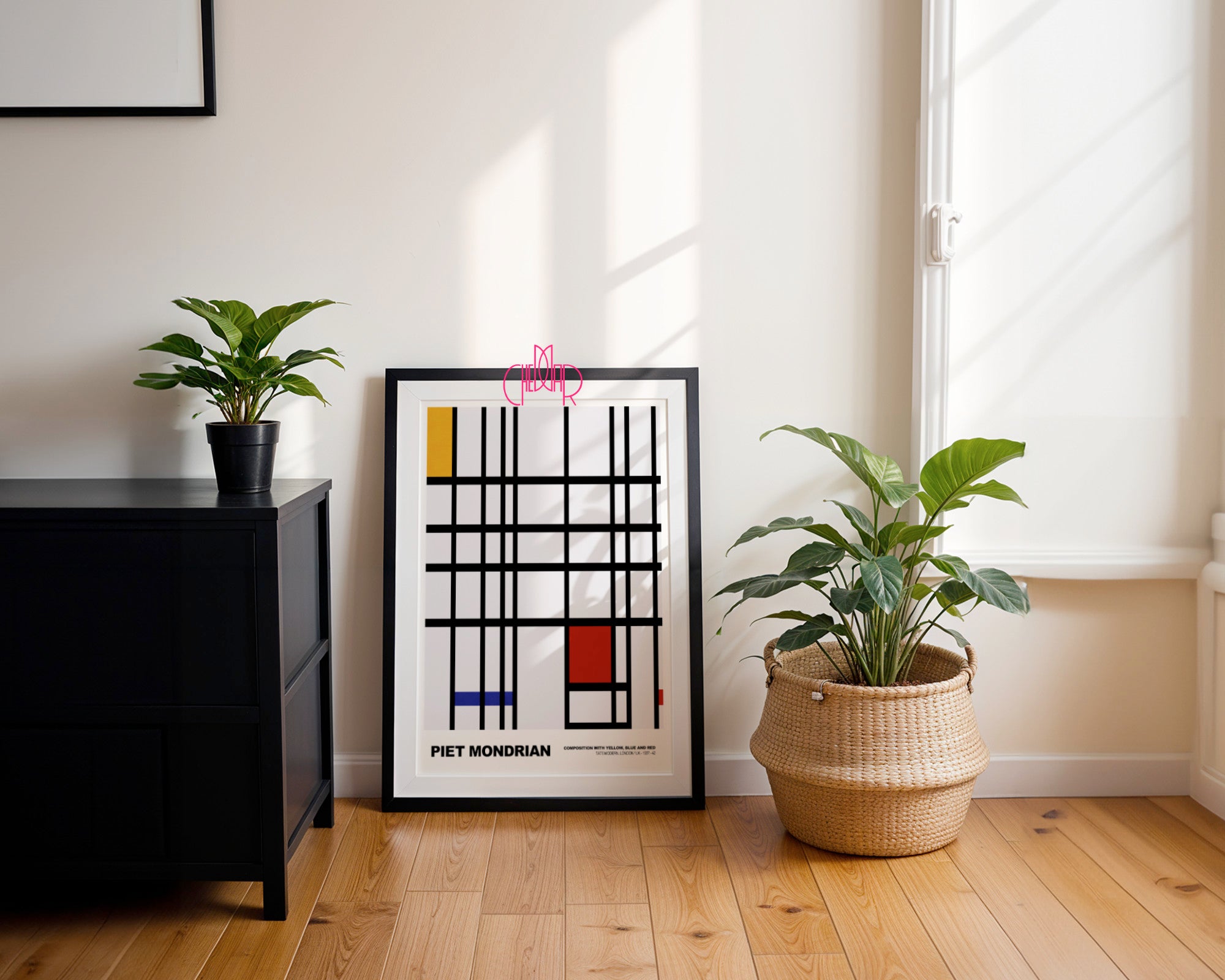 Rytm Linii: Linear Symphony – Mondrian, Tate Modern Grid Composition