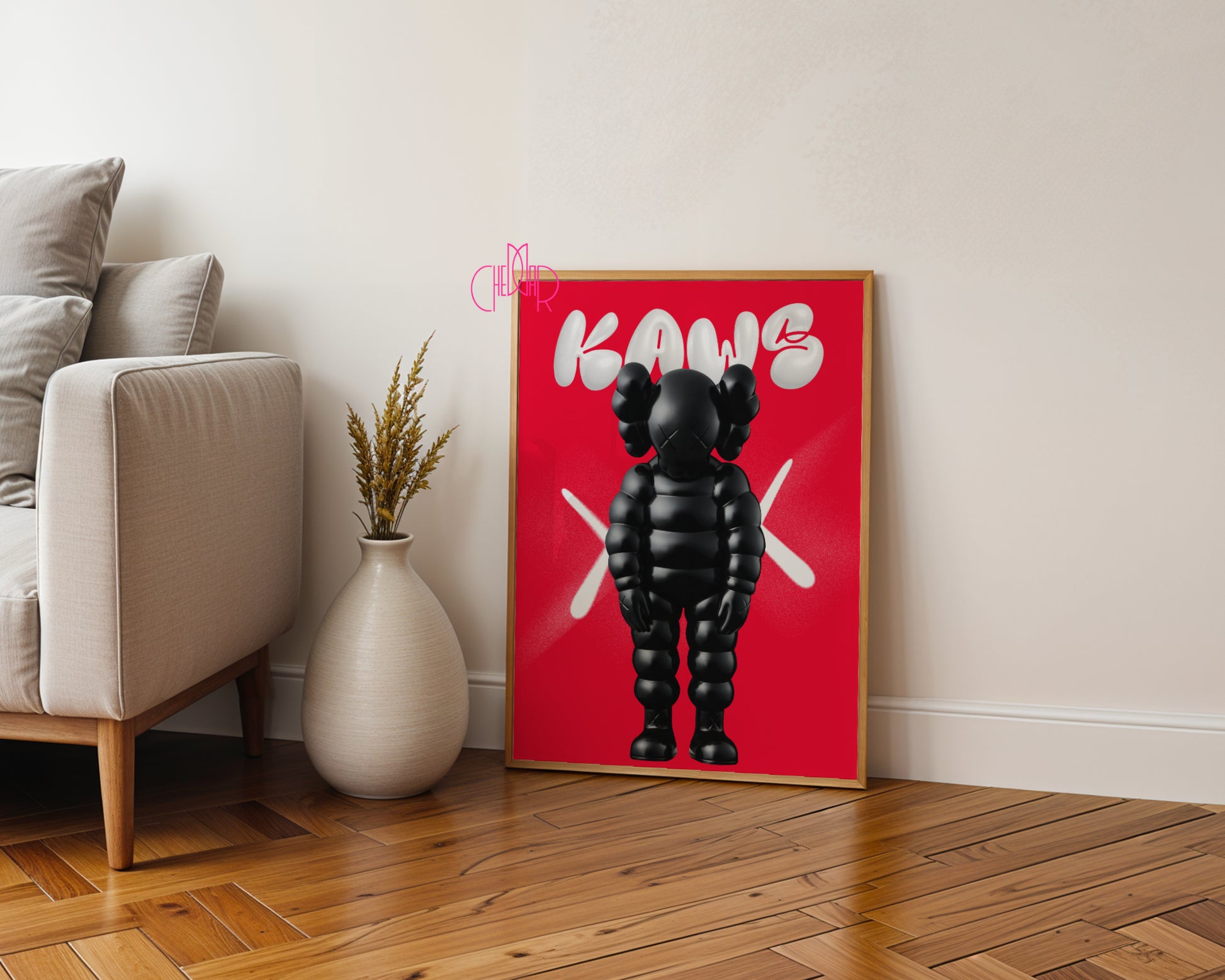 KAWS – What Party Red: The Power of Red