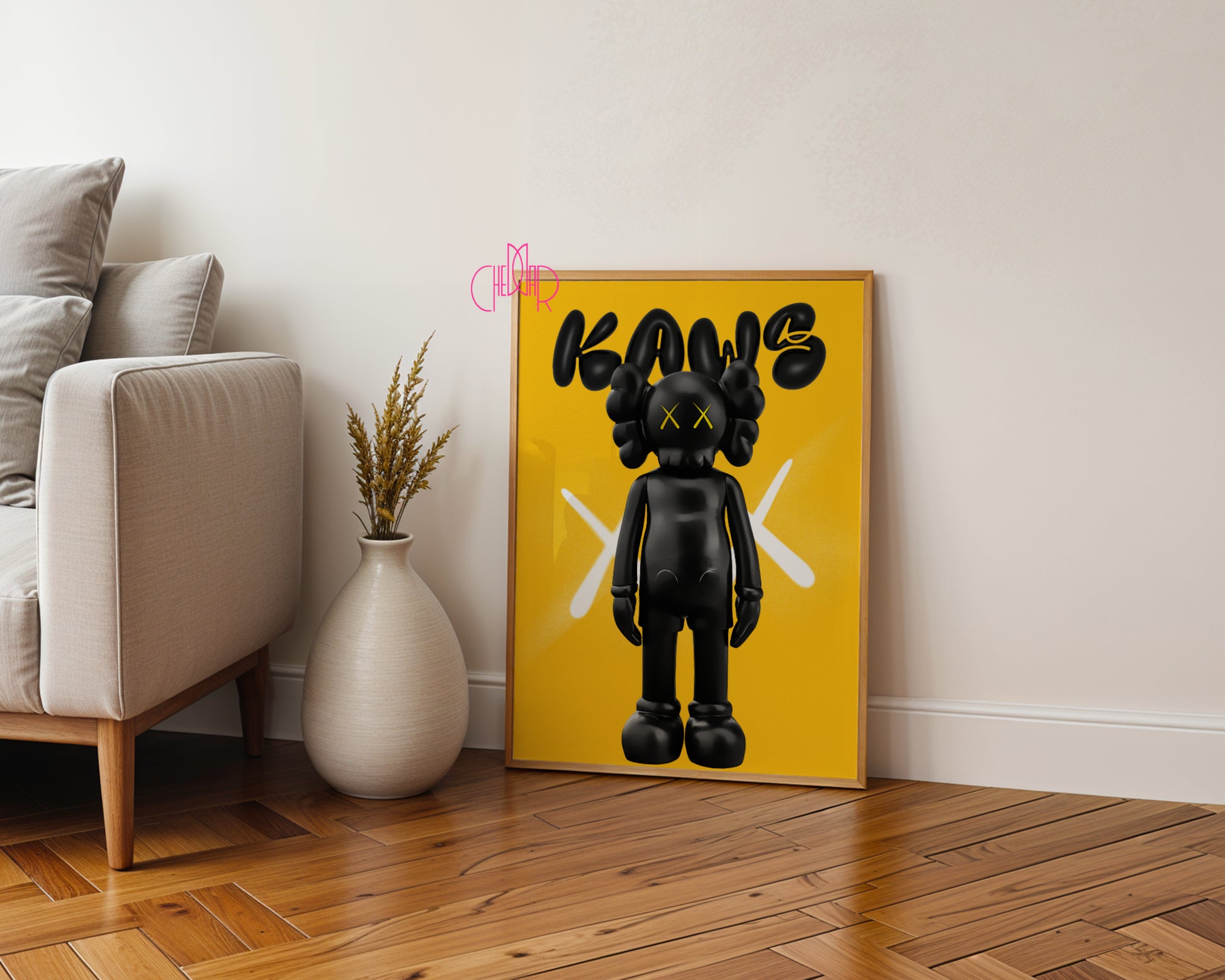 KAWS – Neon Yellow: Icon of Contemporary Pop Art