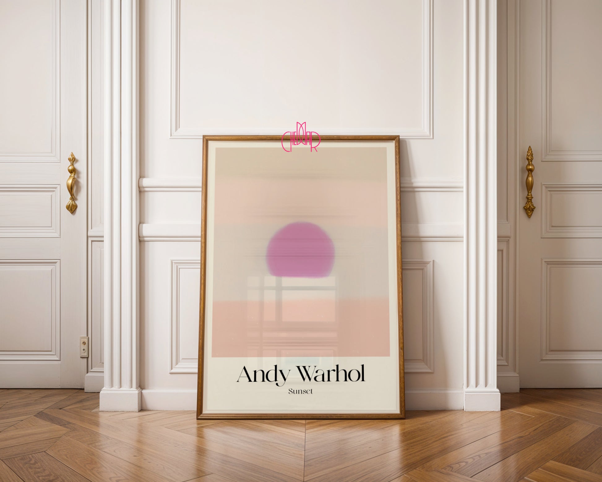 Pastelowe Wybrzeże: Sunset – Andy Warhol, Minimalist Pop Art