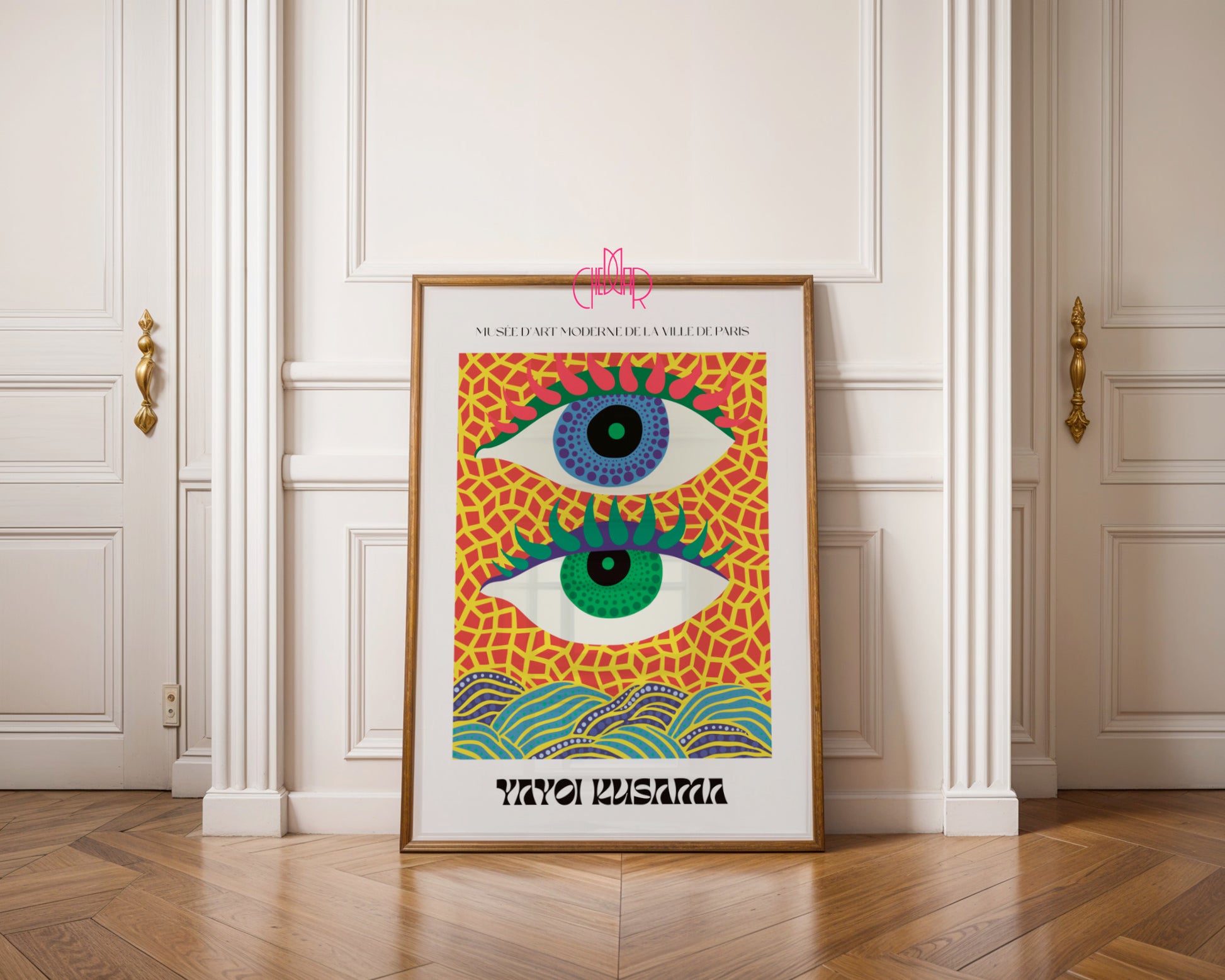 Plakat Yayoi Kusama, Surreal Eyes, Musée d’Art Moderne de la Ville de Paris