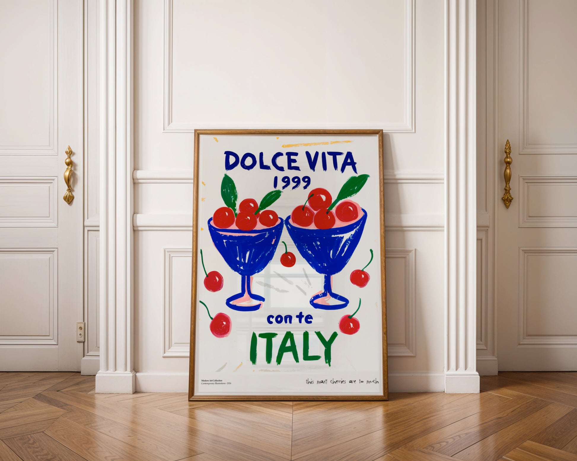 “Dolce Vita” poster – Feel the taste of Italian summer in your interior!