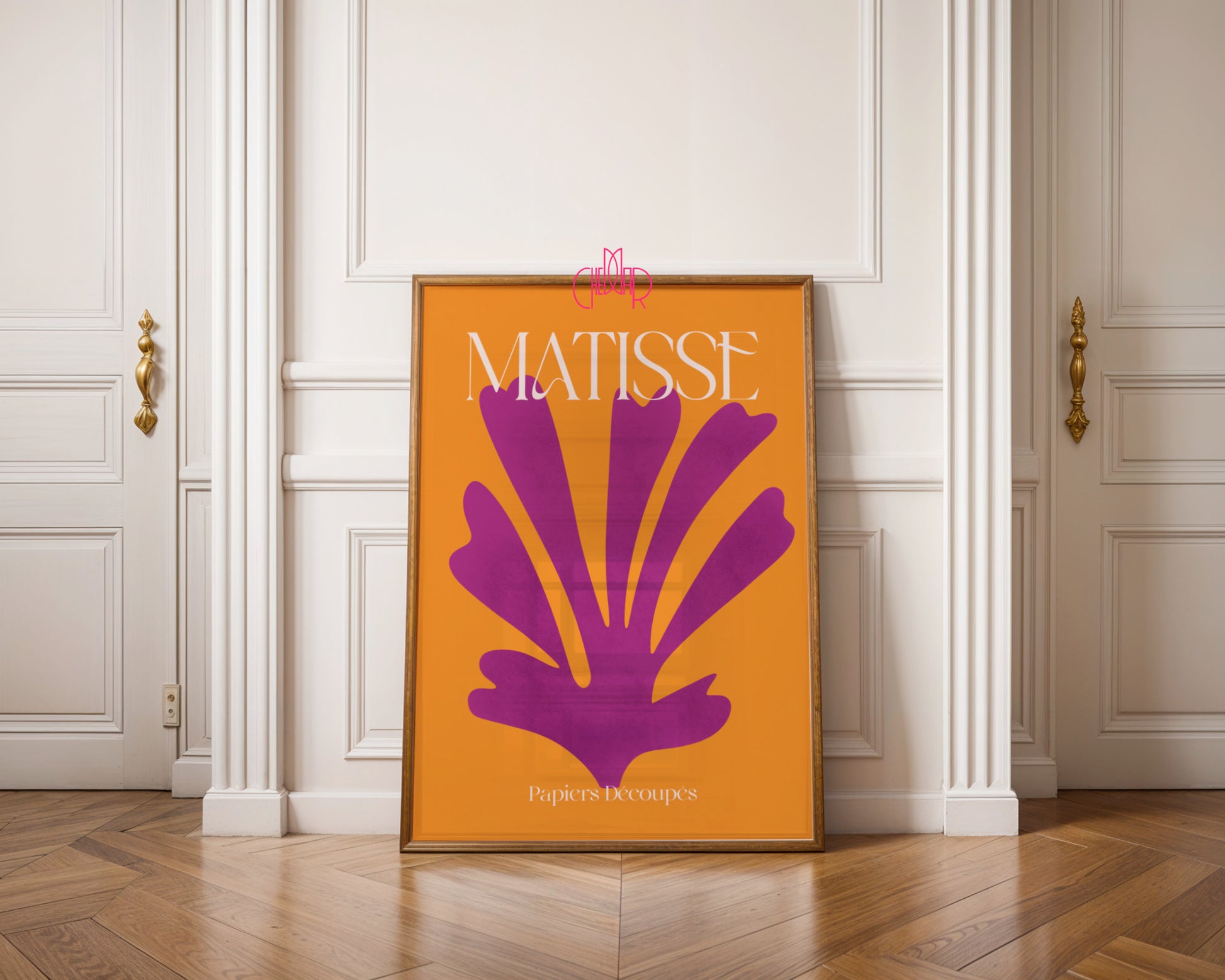 Plakat „Purple Bloom” – Eksplozja barw w Twojej domowej galerii