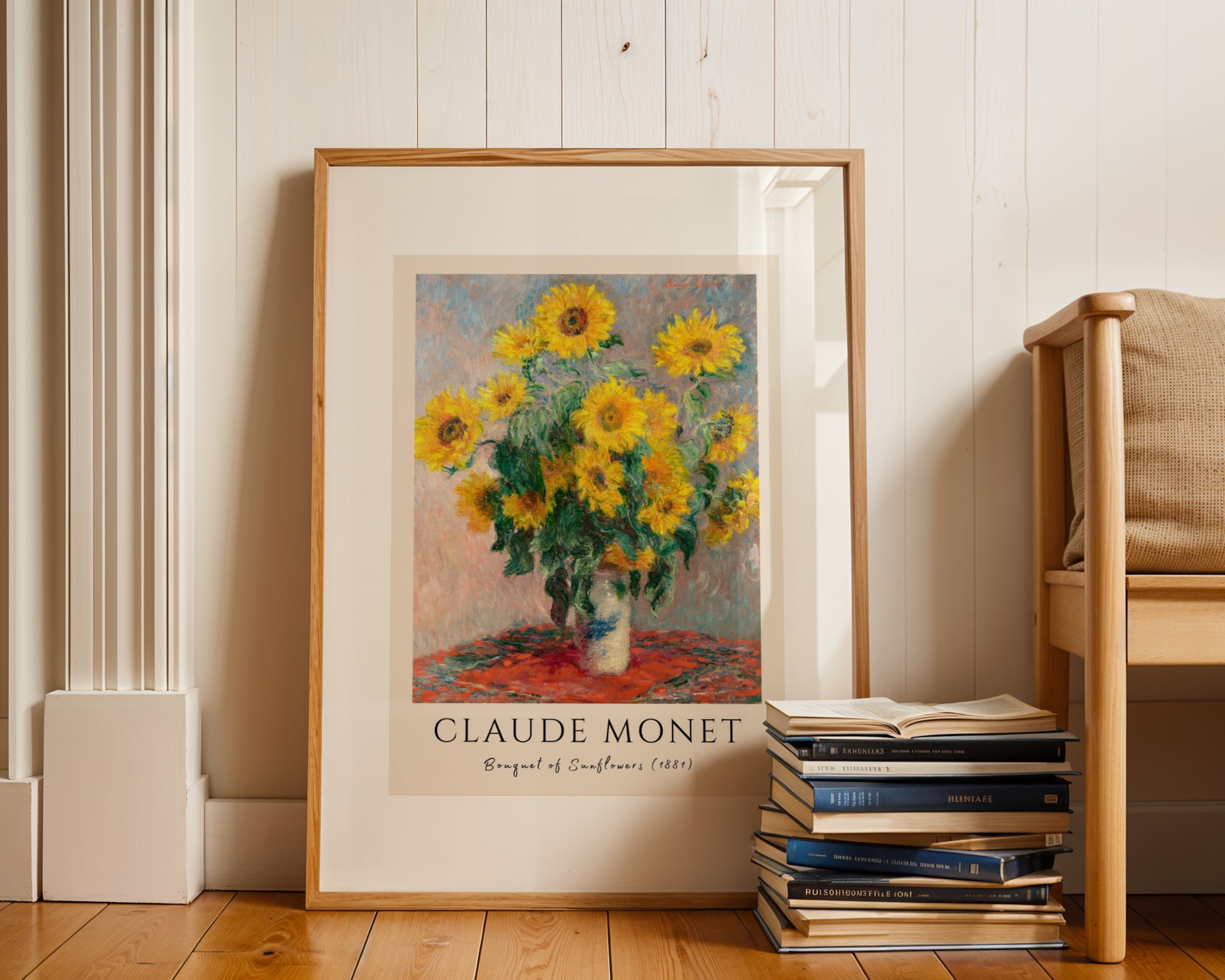 Claude Monet – Bouquet of Sunflowers