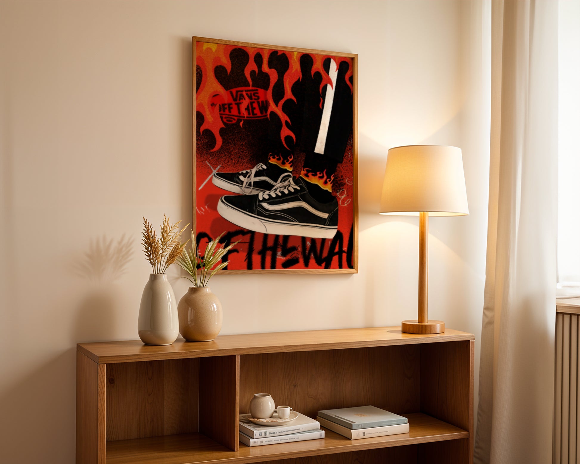 Flame On: Off The Wall Aesthetics