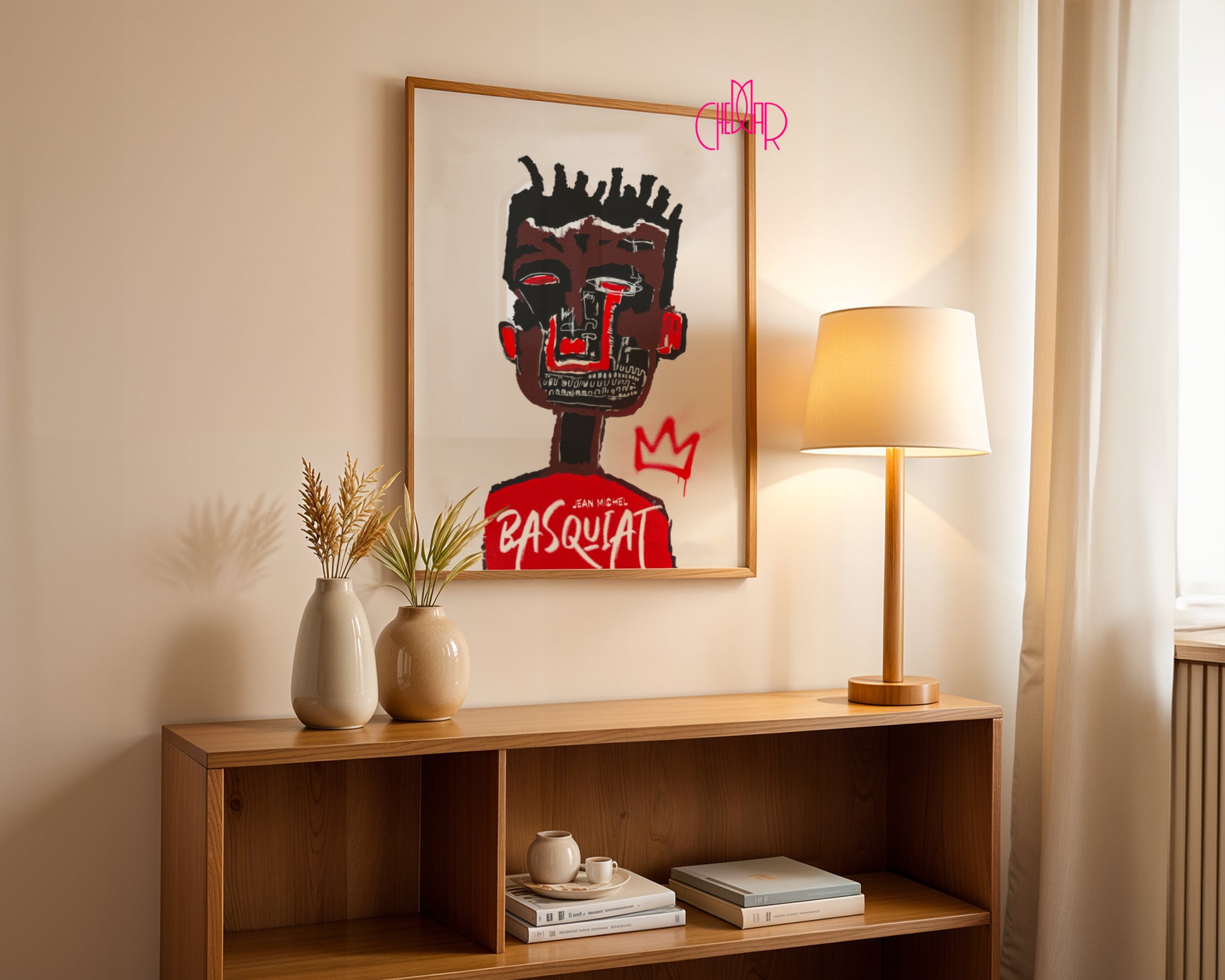 Basquiat – The Red Torso Mask 