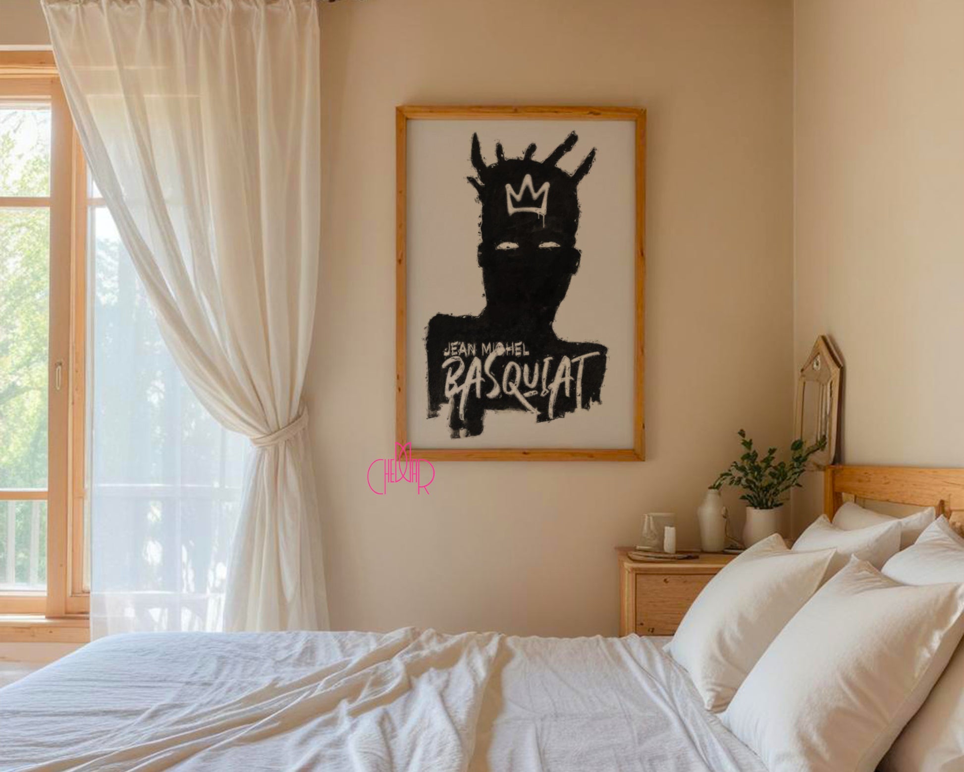 Basquiat – The Black & White Silhouette 