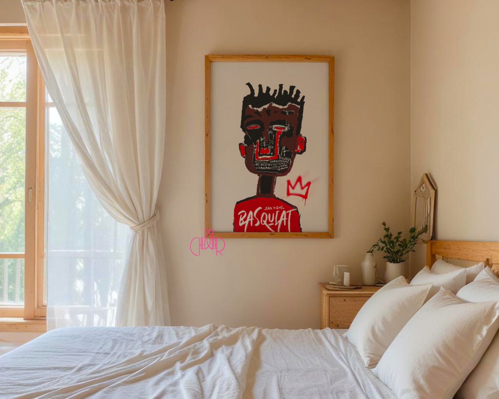 Basquiat – The Red Torso Mask 