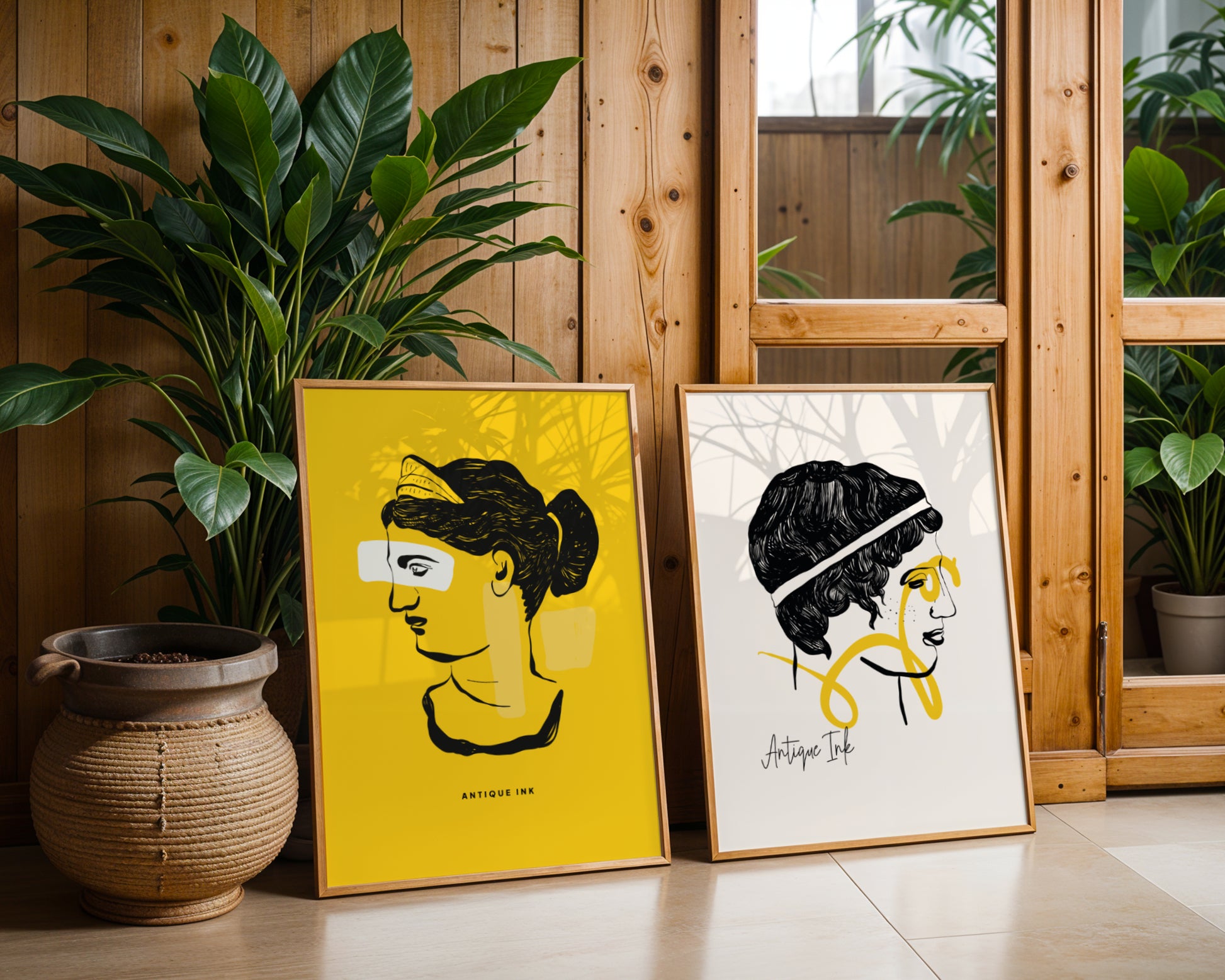 Antique Ink Set – Classic Busts with a Modern Look