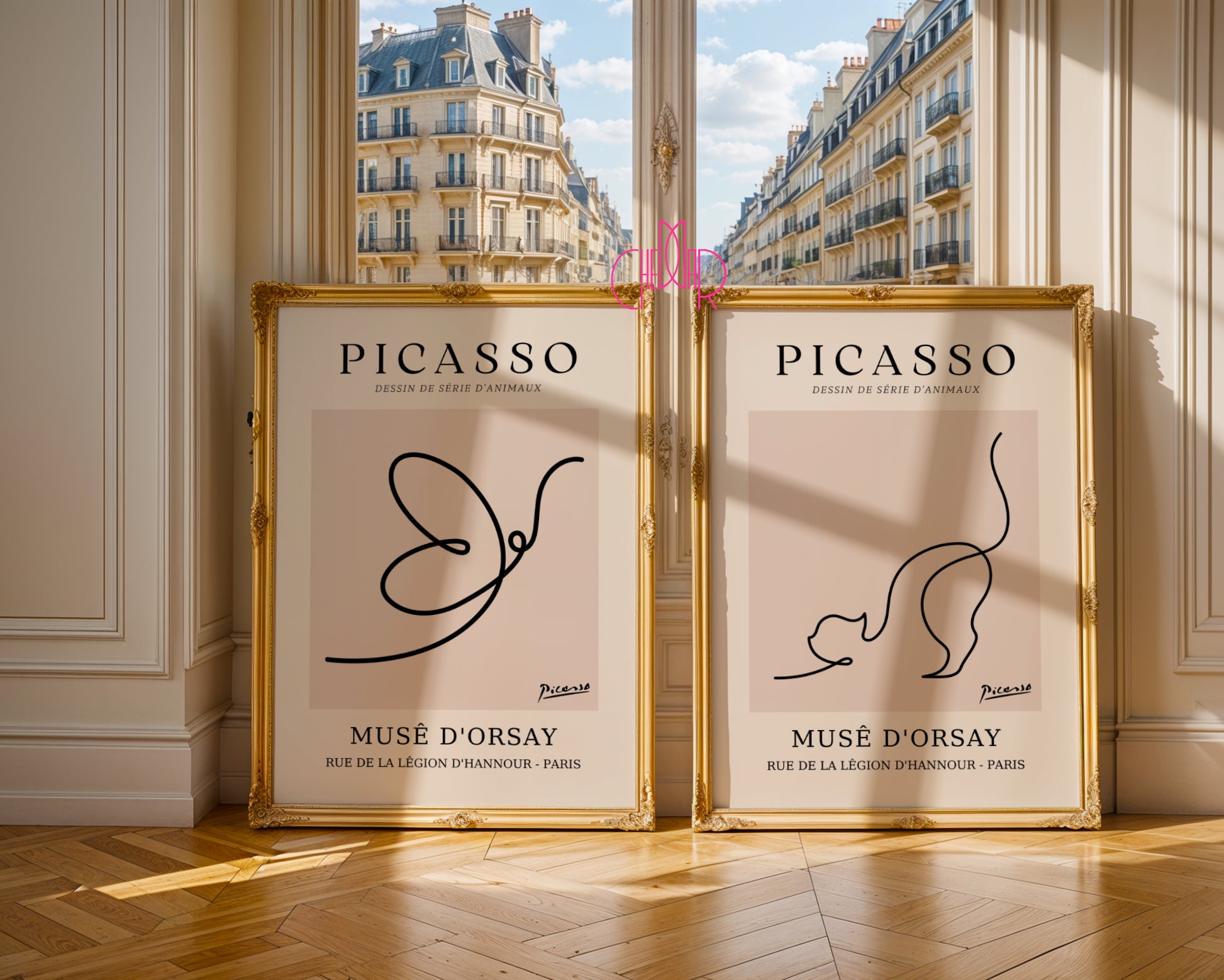 Pablo Picasso Set – Le Papillon & Le Chat: Master Line
