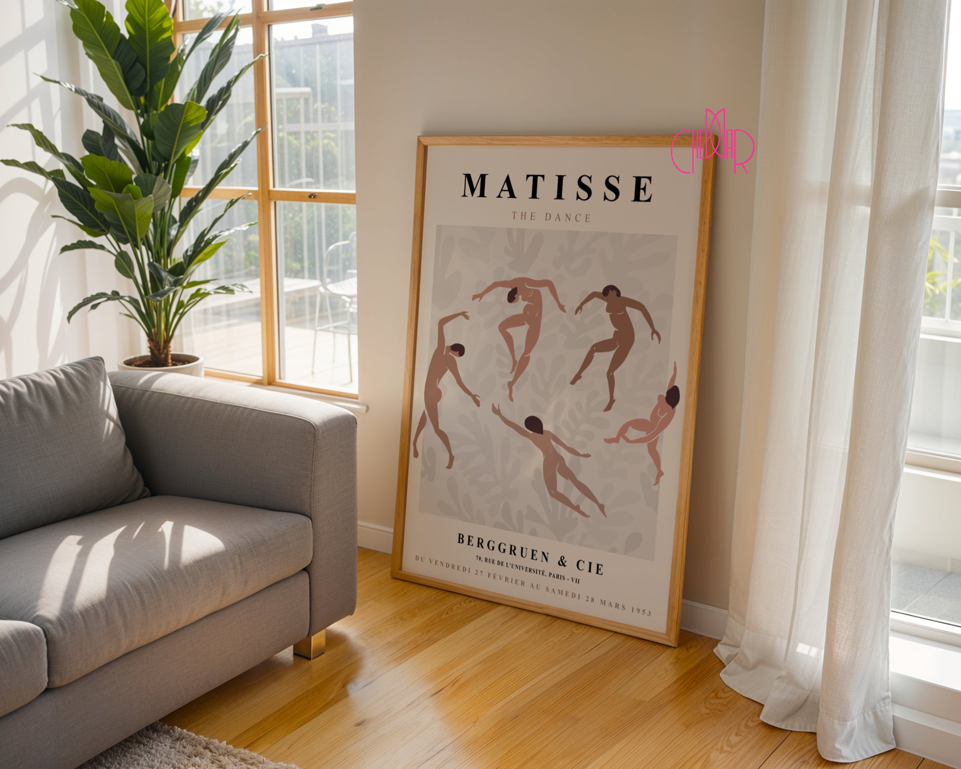 Henri Matisse: The Dance (La Danse) | Minimalist Exhibition Poster