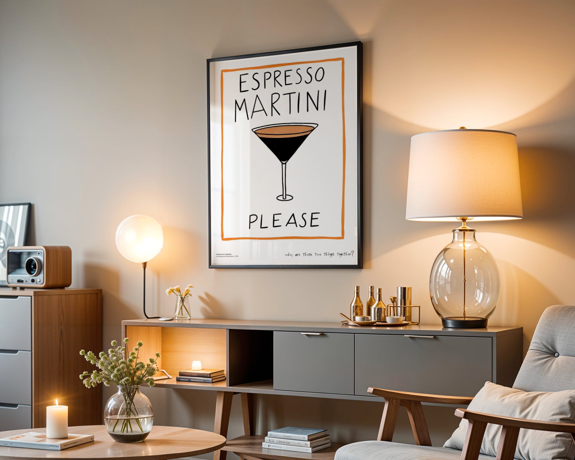 “Squeeze the Day” poster – A juicy dose of optimism in your home!