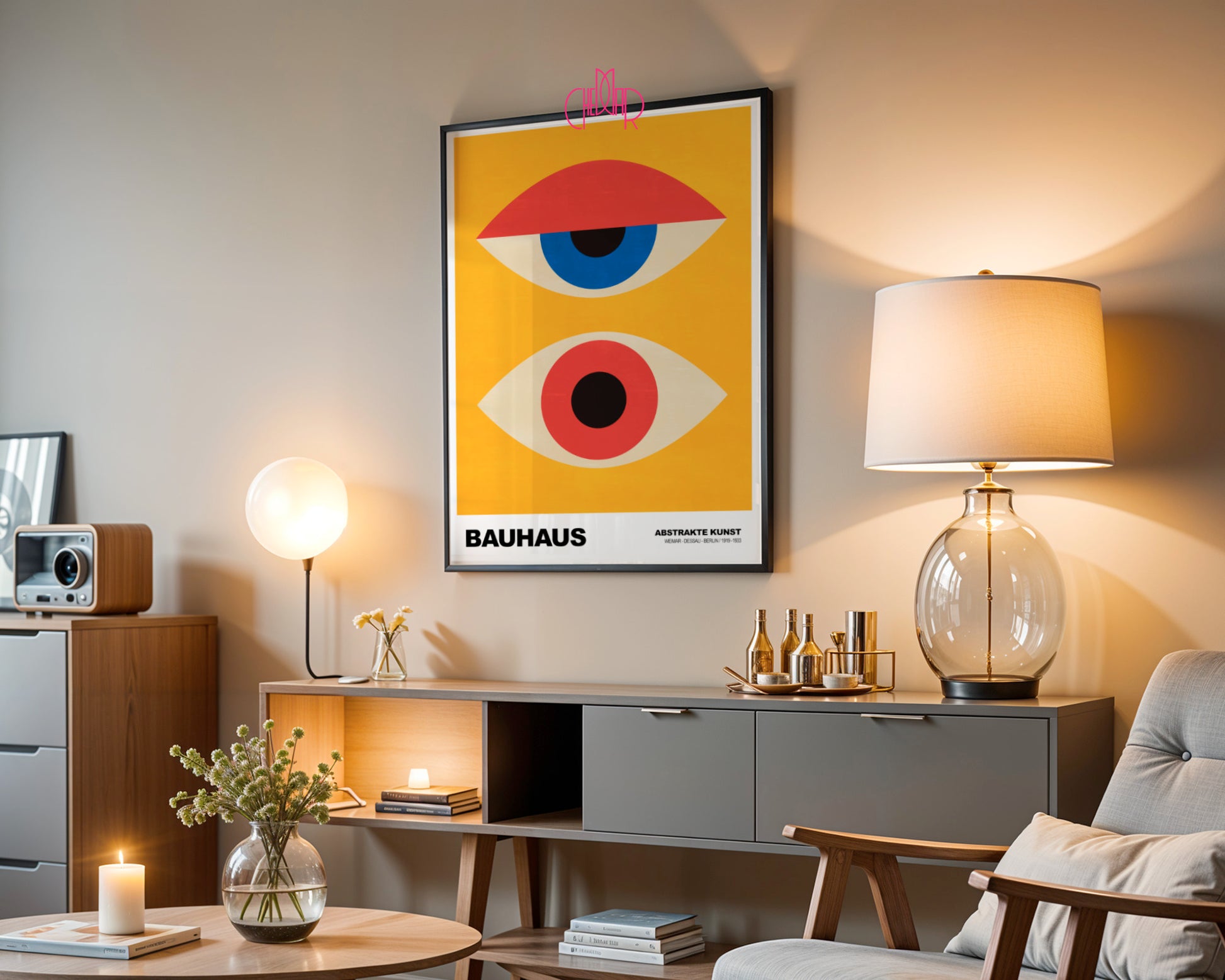 The Avant-Garde Gaze: Dual Visions – Bauhaus, Abstract Art Mastery