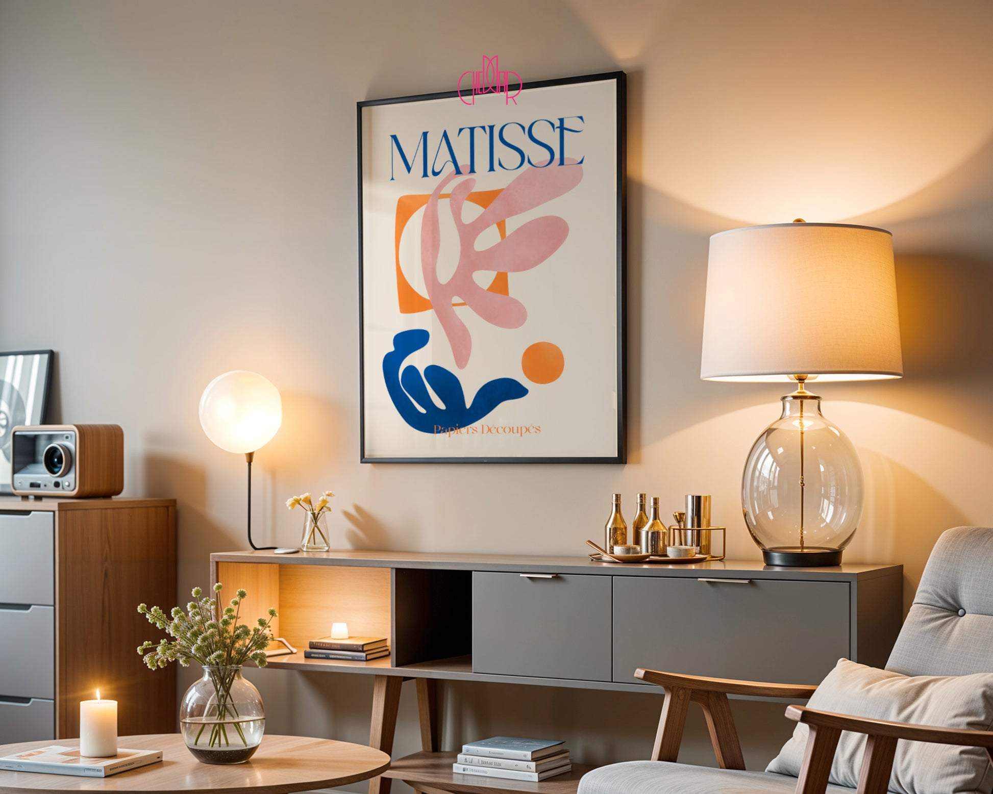 Plakat Henri Matisse, Papiers Découpés, Contemporary Art Gallery