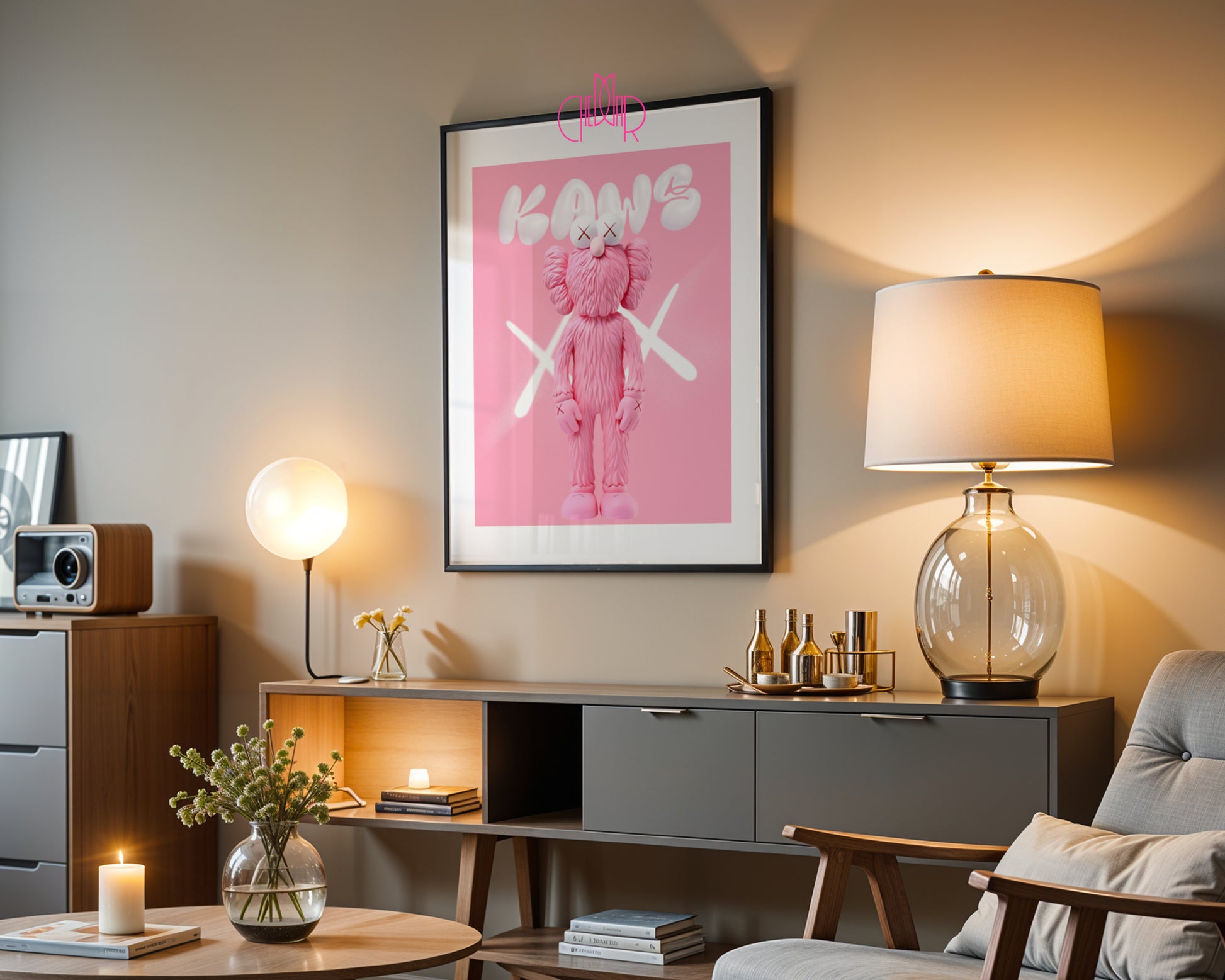 KAWS – Pink BFF: Pastel Revolution