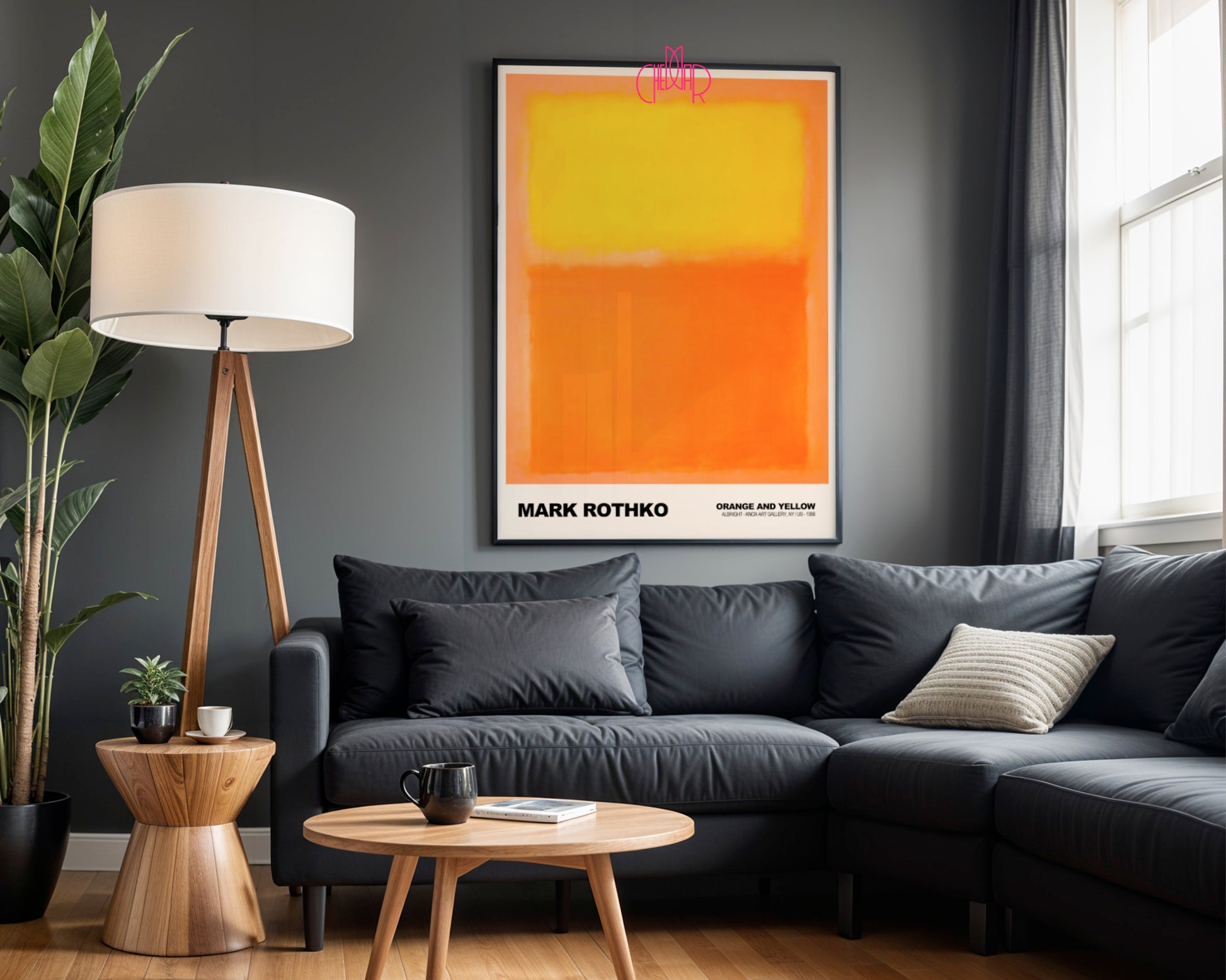 Puls Światła: Radiant Fields – Mark Rothko, Orange and Yellow Color Theory