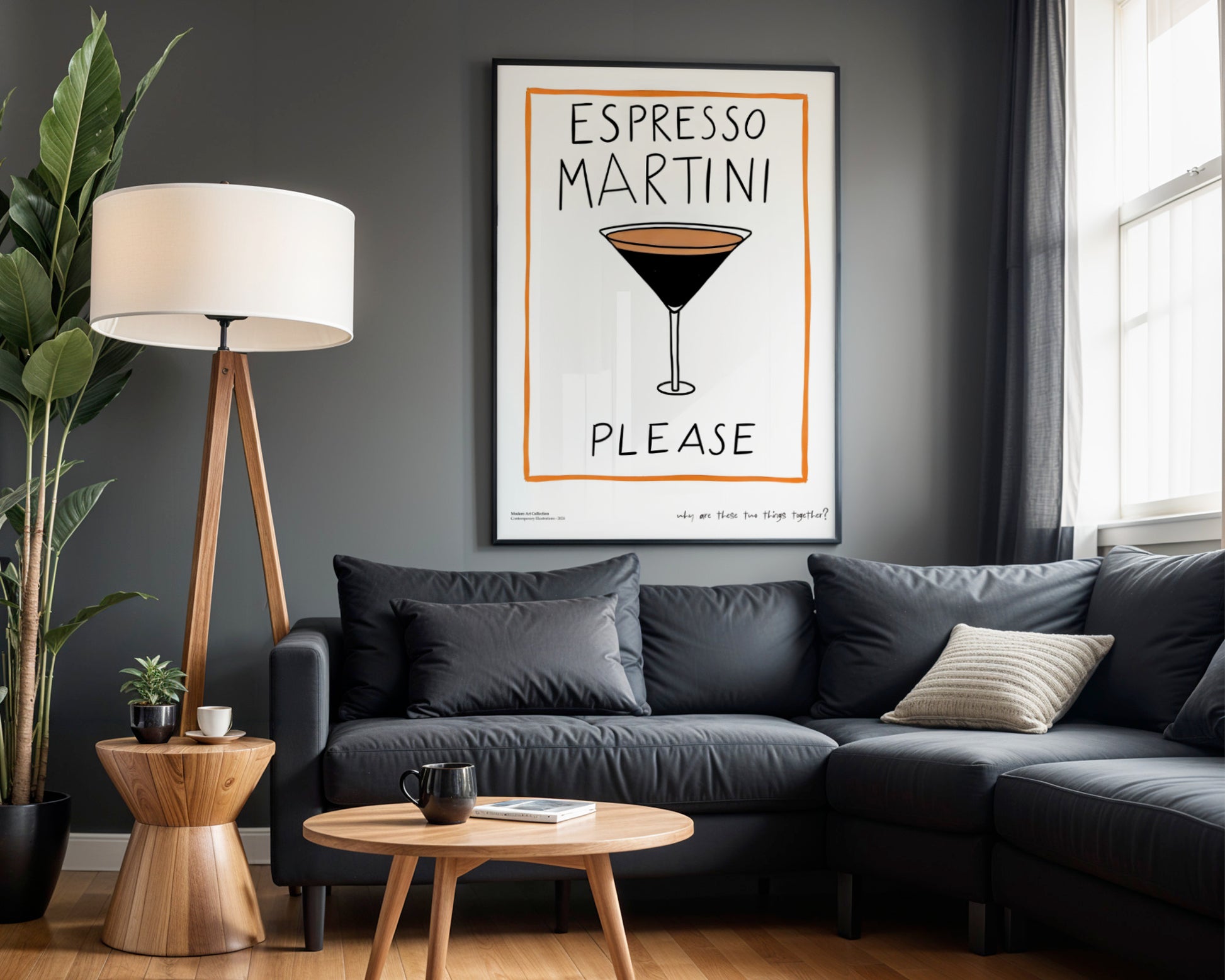 “Squeeze the Day” poster – A juicy dose of optimism in your home!