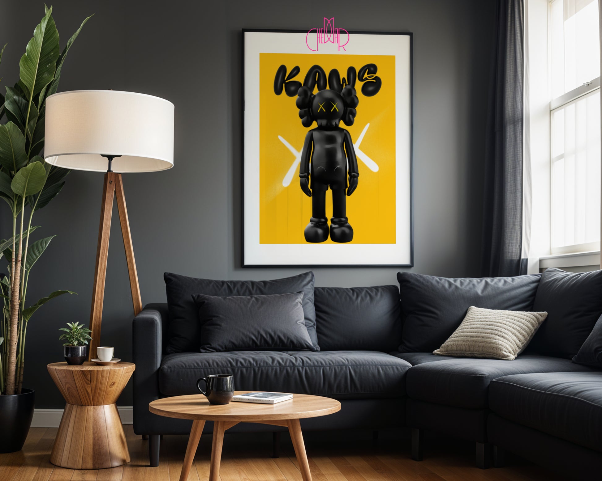 KAWS – Neon Yellow: Icon of Contemporary Pop Art