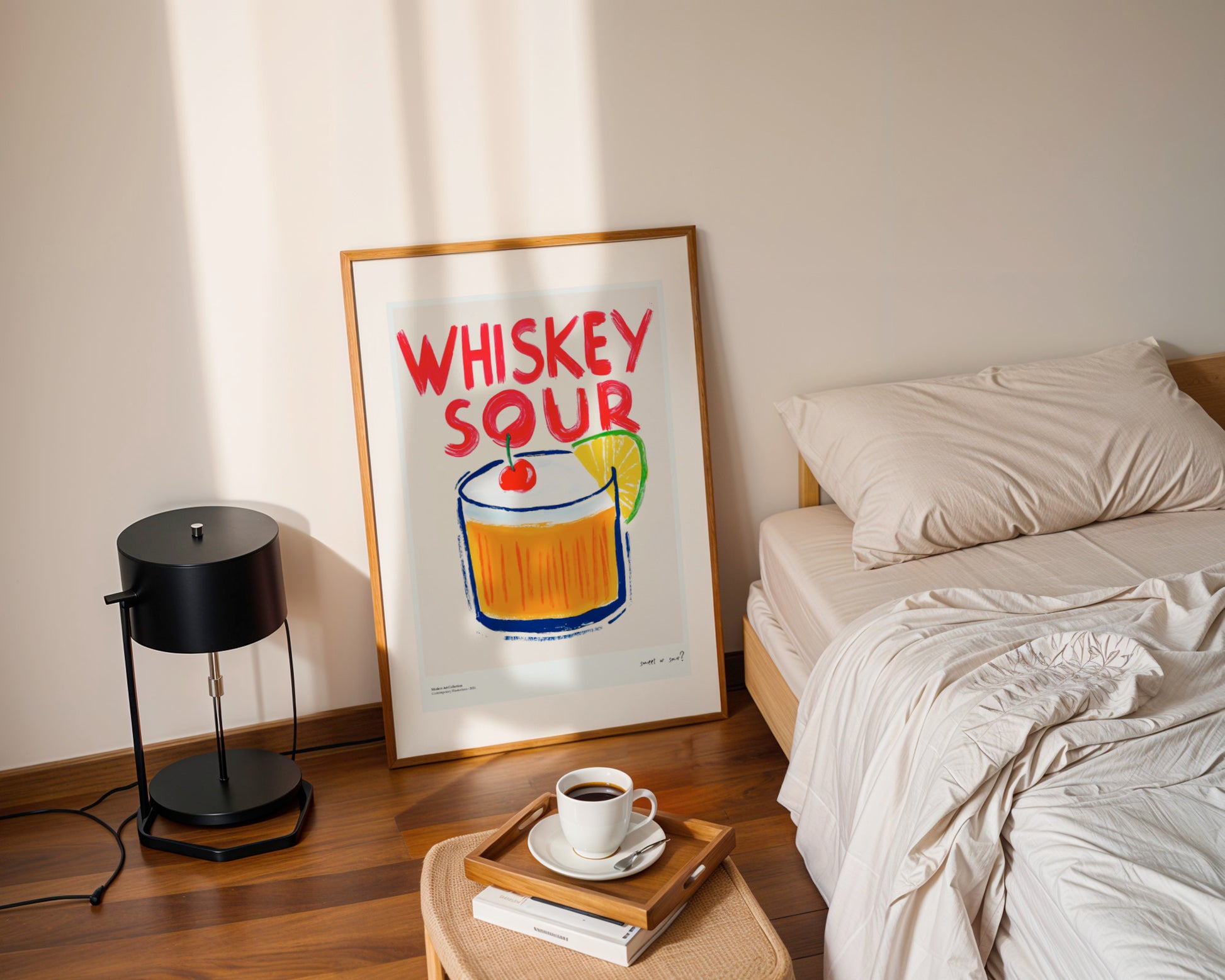 “Whiskey Sour” poster – A classic with a fun twist!