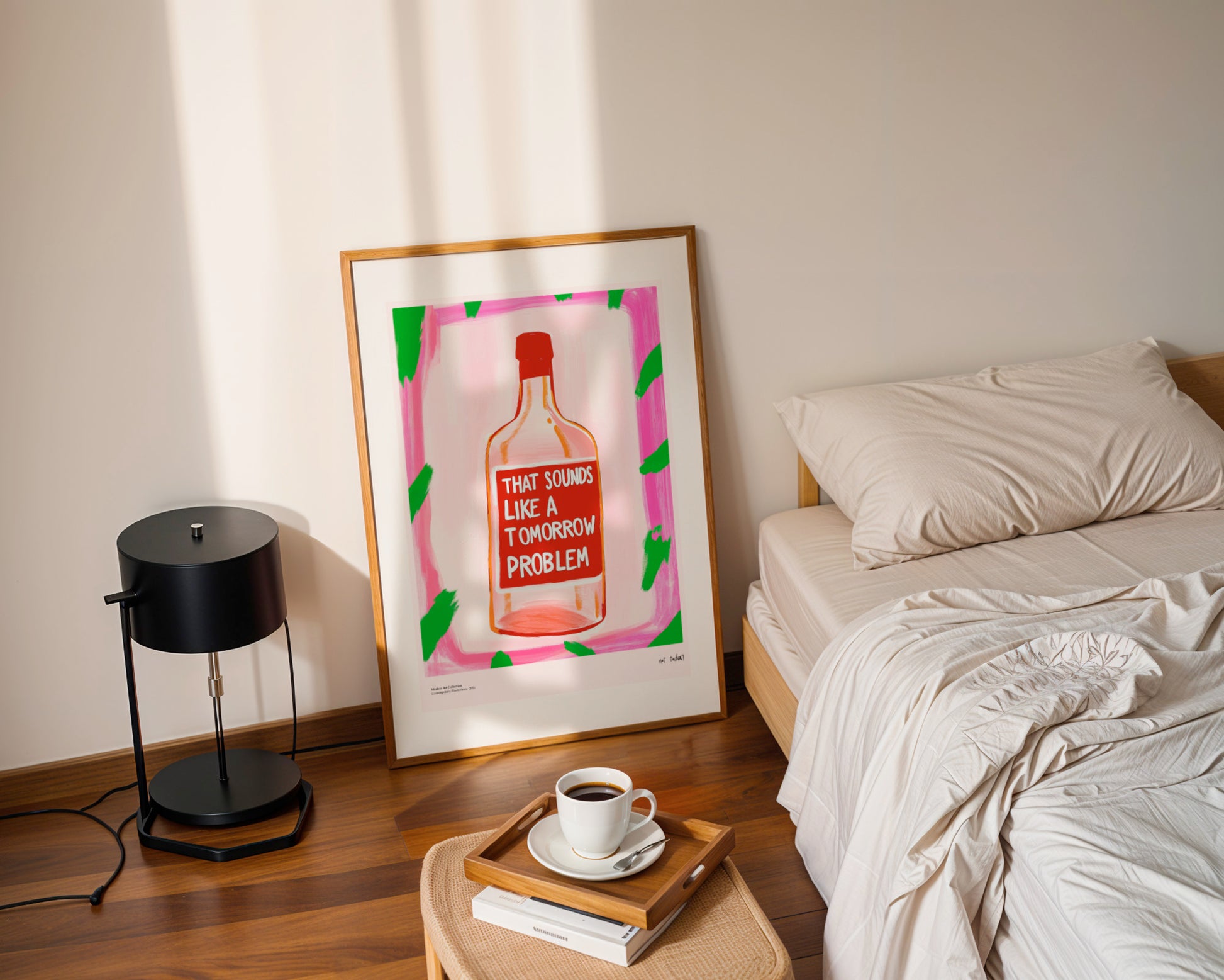 “Tomorrow Problem” Poster – A Manifesto of Relaxation in Your Interior!