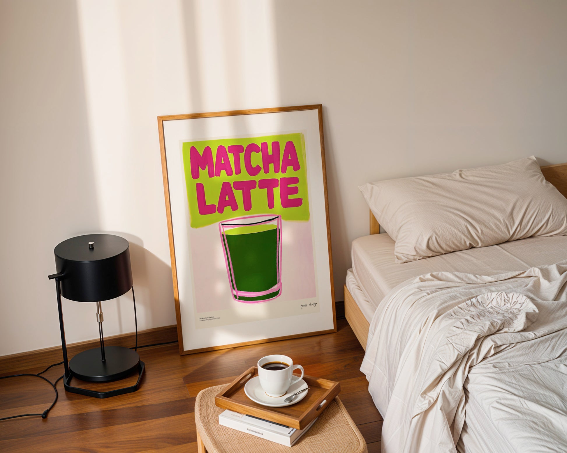 “Matcha Latte” Poster – Energy Boost for Your Interior!