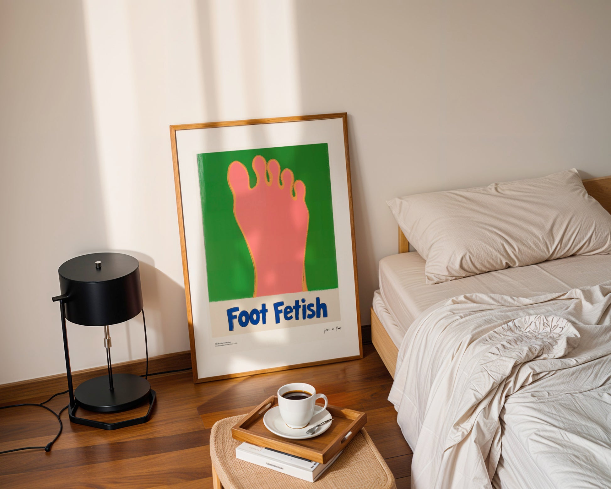 "Foot Fetish" Poster – A Bold Accent for Curio Collectors!