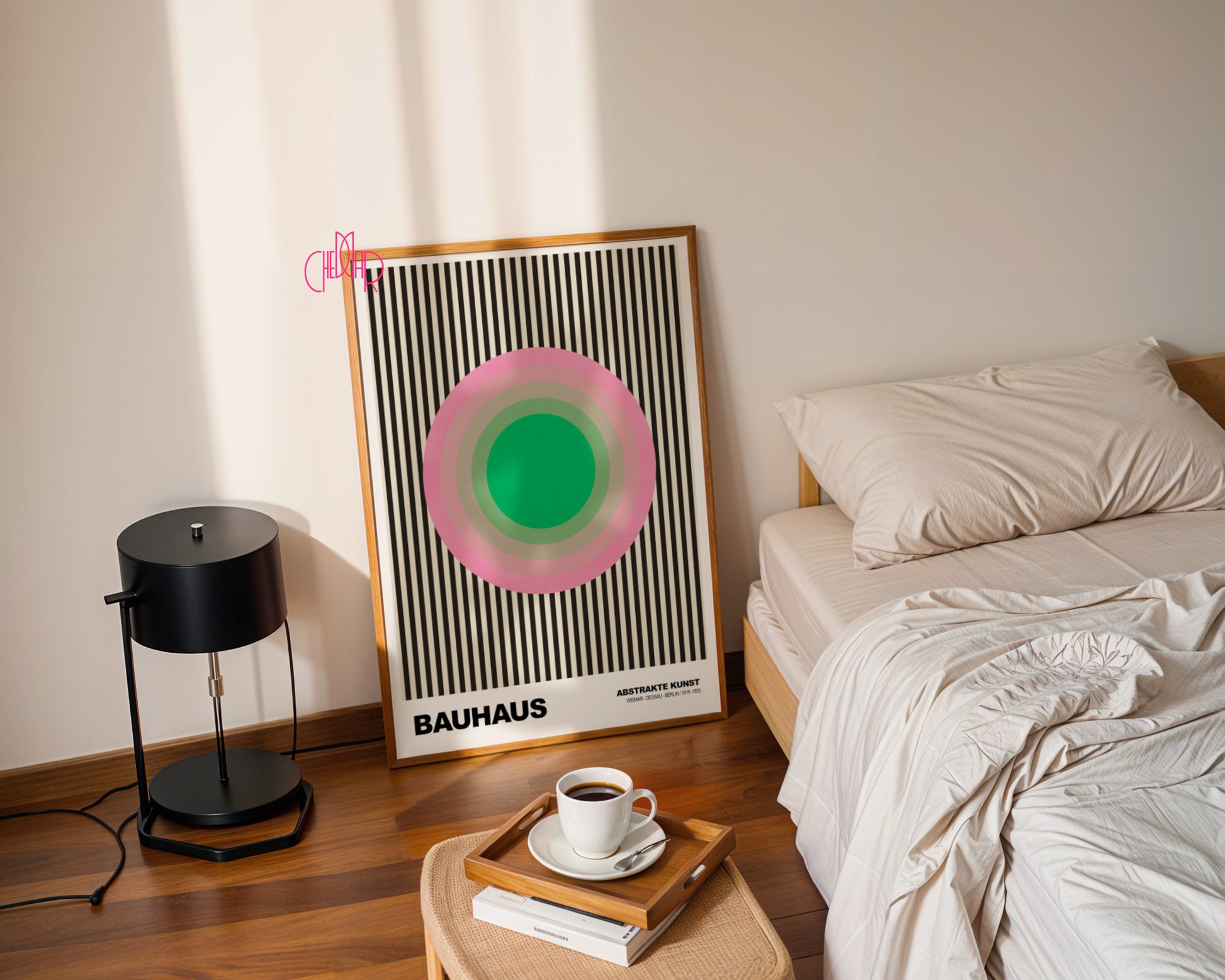 Spektrum Formy: Geometric Unity – Bauhaus, Abstract Composition