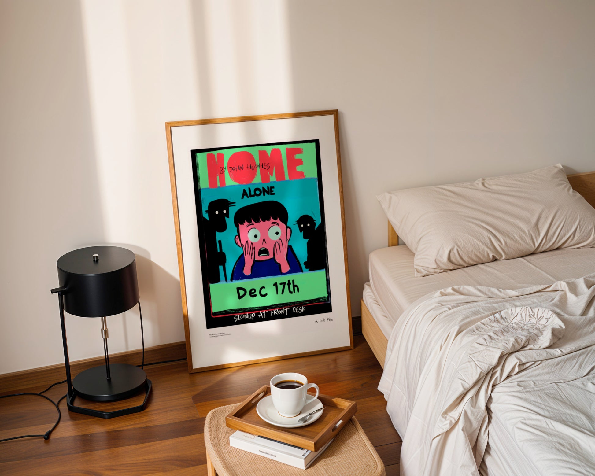 "Home Alone" Poster – A Cult Story with a Modern Twist!