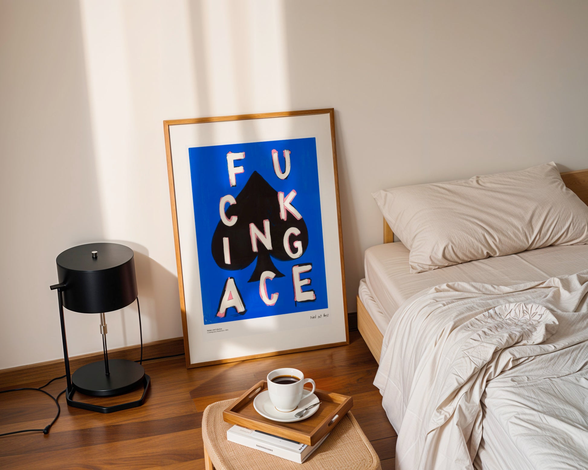 "Fucking Ace" Poster – A Winning Accent in Your Interior!