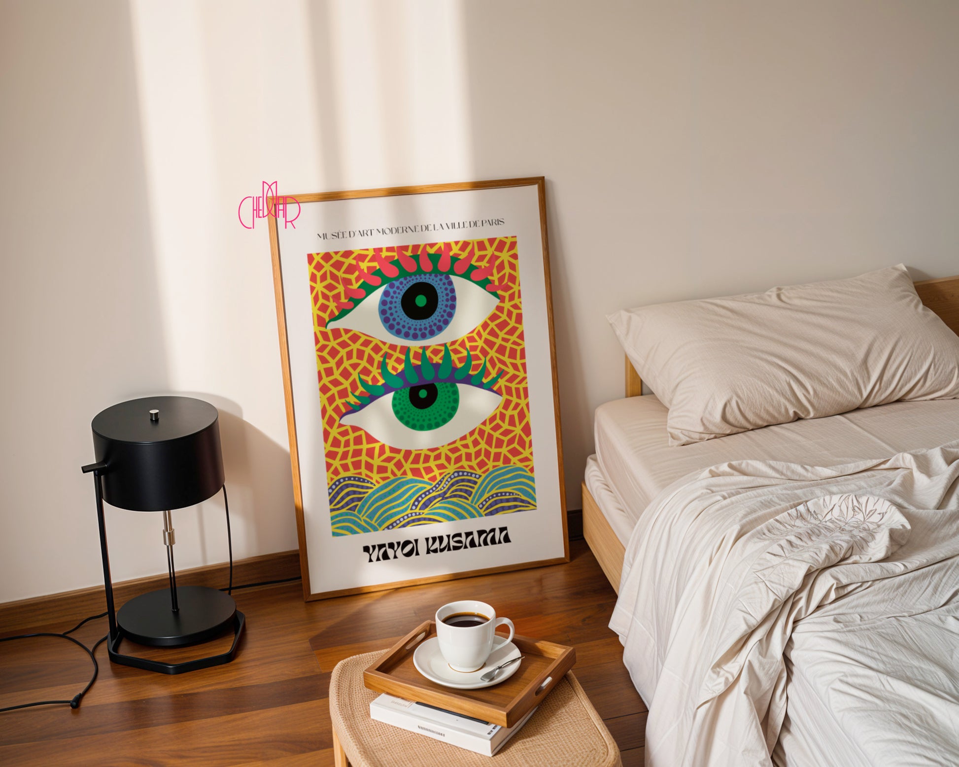 Plakat Yayoi Kusama, Surreal Eyes, Musée d’Art Moderne de la Ville de Paris