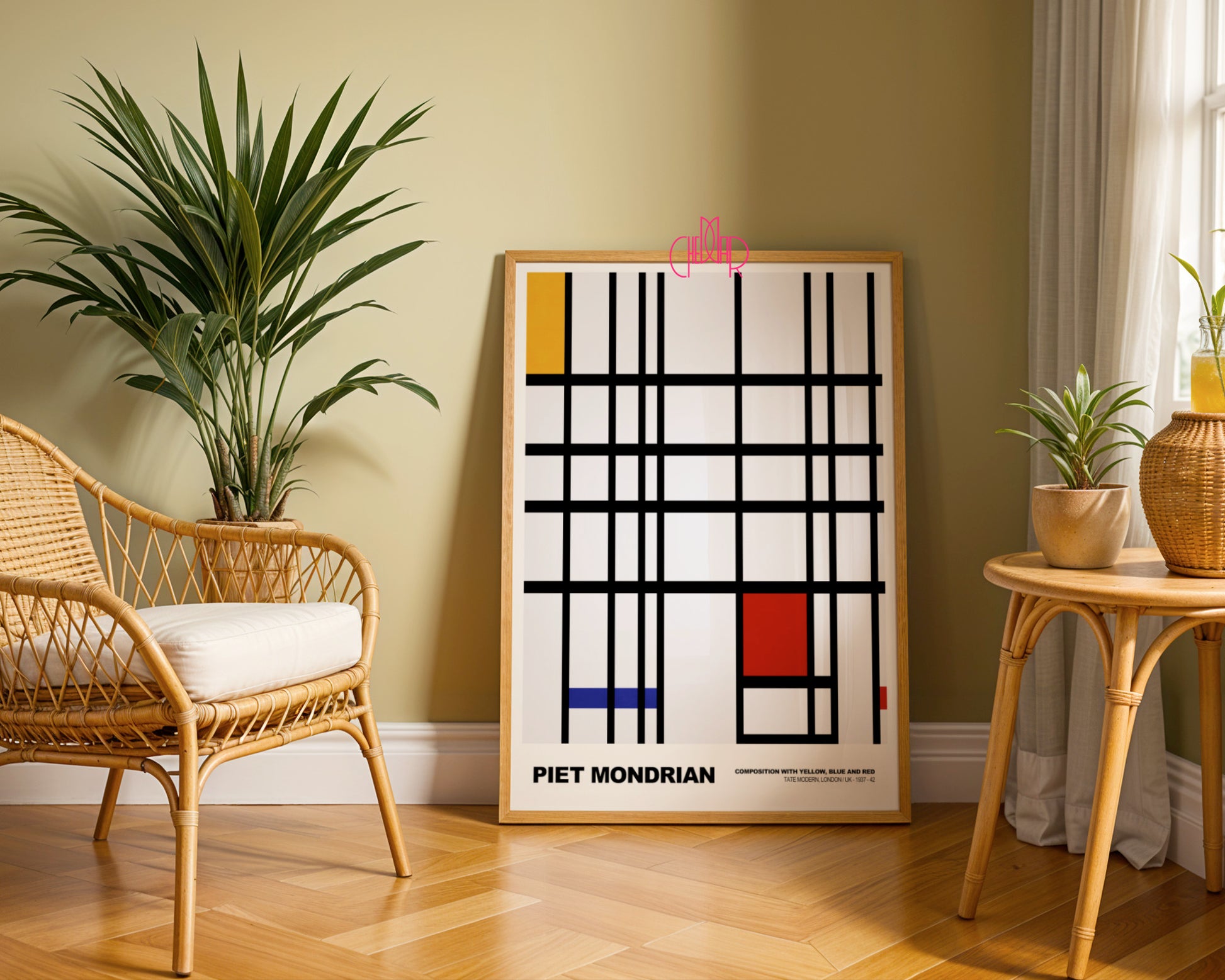 Rytm Linii: Linear Symphony – Mondrian, Tate Modern Grid Composition