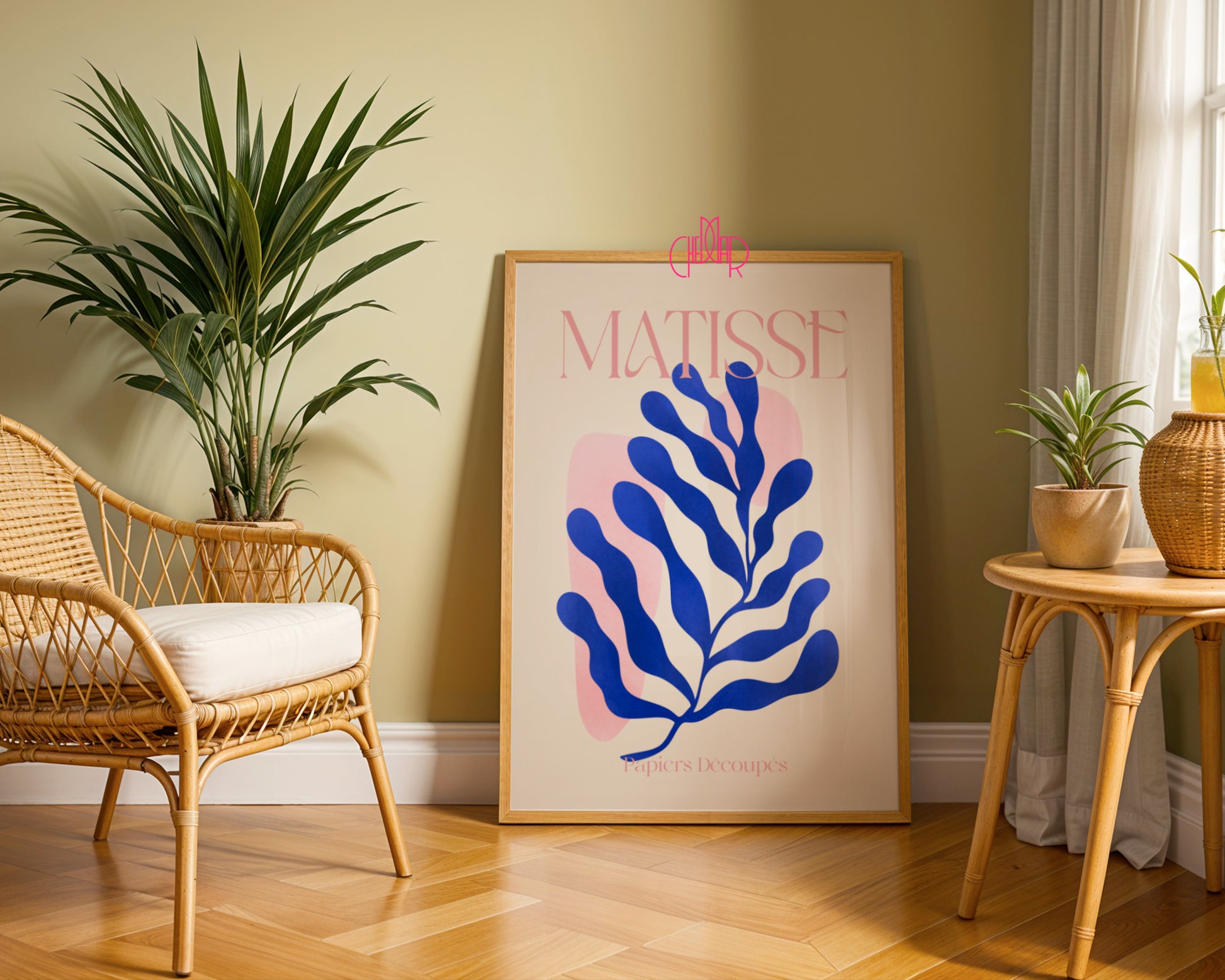 Artystyczna Wycinanka: Blue Kelp – Henri Matisse, Papiers Découpés