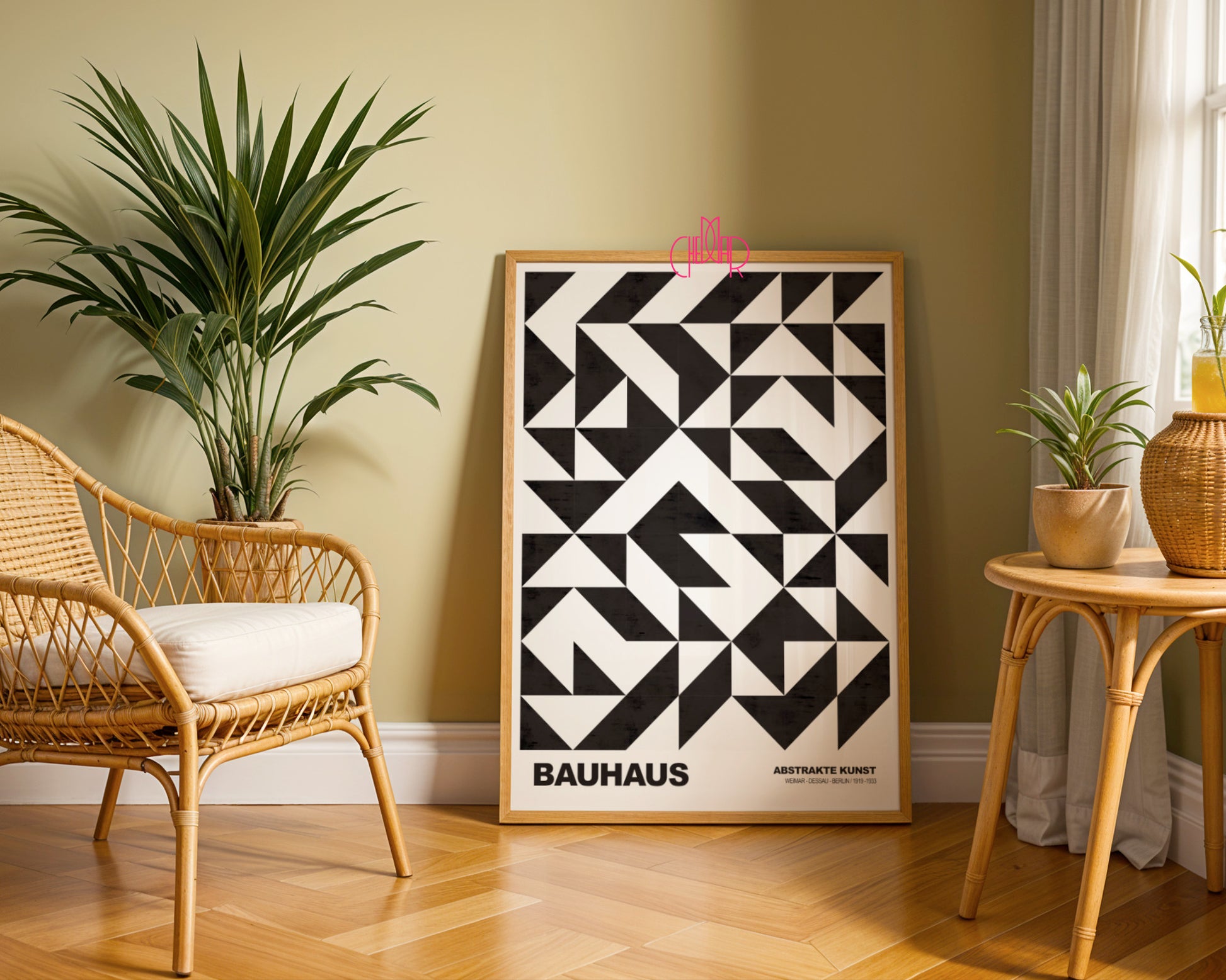 Czarna Dominanta: Concentric Force – Bauhaus, Minimalist Circle Vision