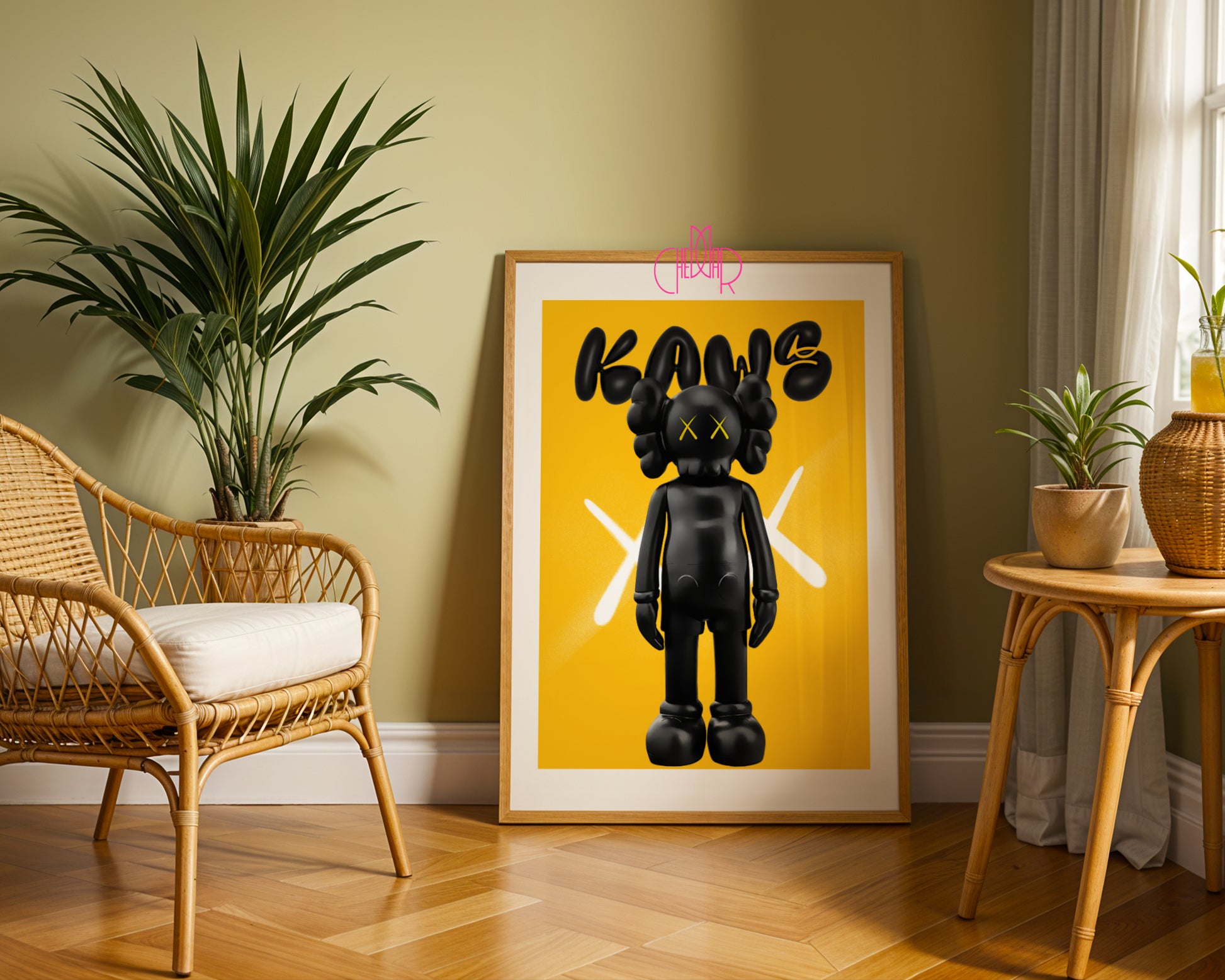 KAWS – Neon Yellow: Icon of Contemporary Pop Art