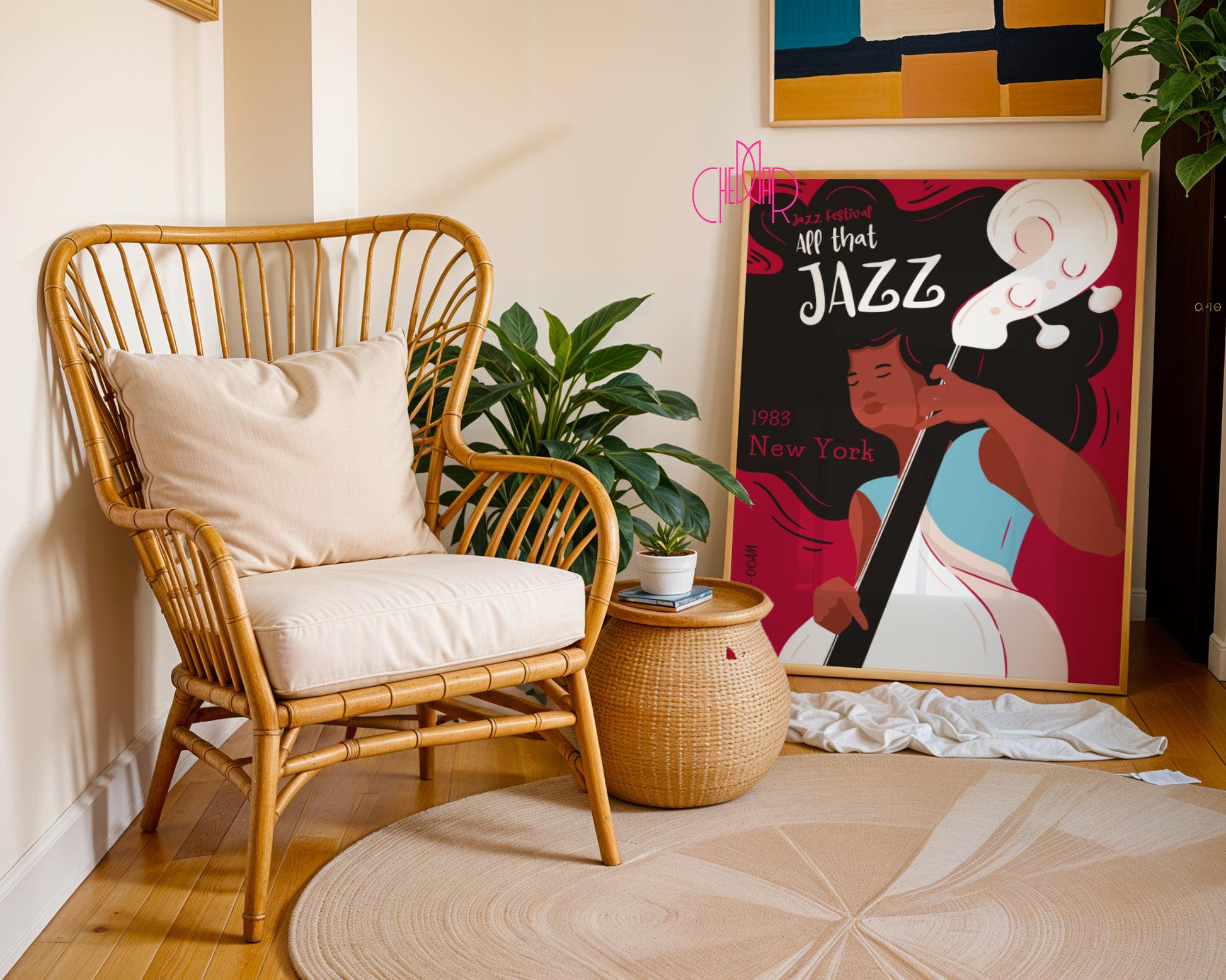 All That Jazz Music Poster, New York Jazz Festival 1983