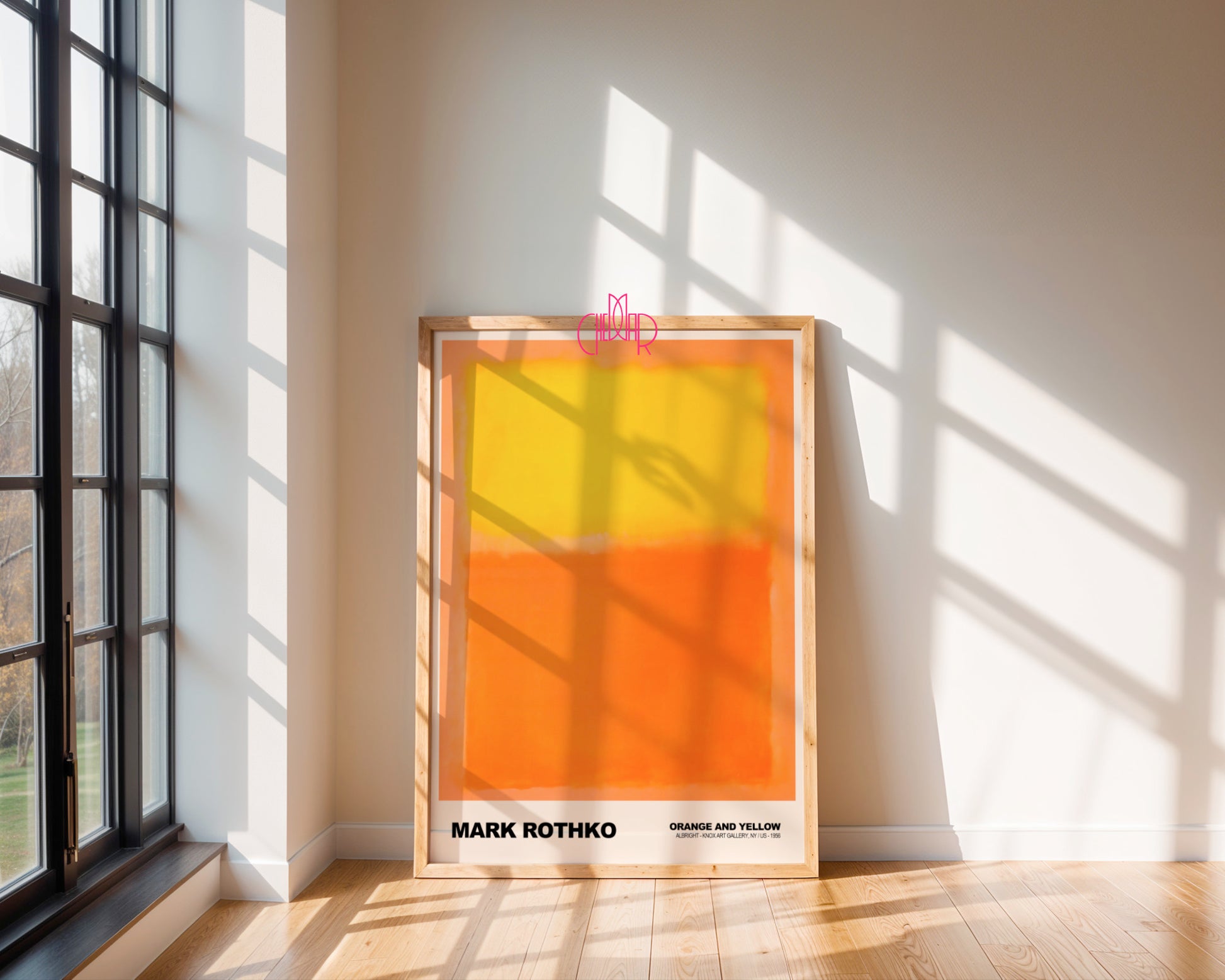 Puls Światła: Radiant Fields – Mark Rothko, Orange and Yellow Color Theory