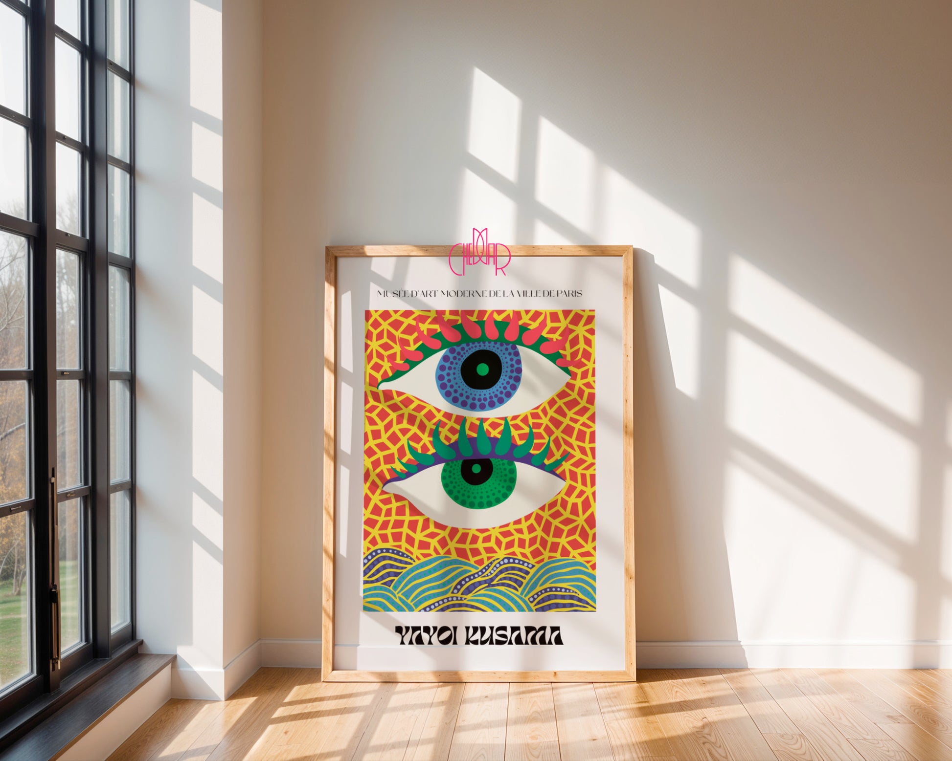 Plakat Yayoi Kusama, Surreal Eyes, Musée d’Art Moderne de la Ville de Paris