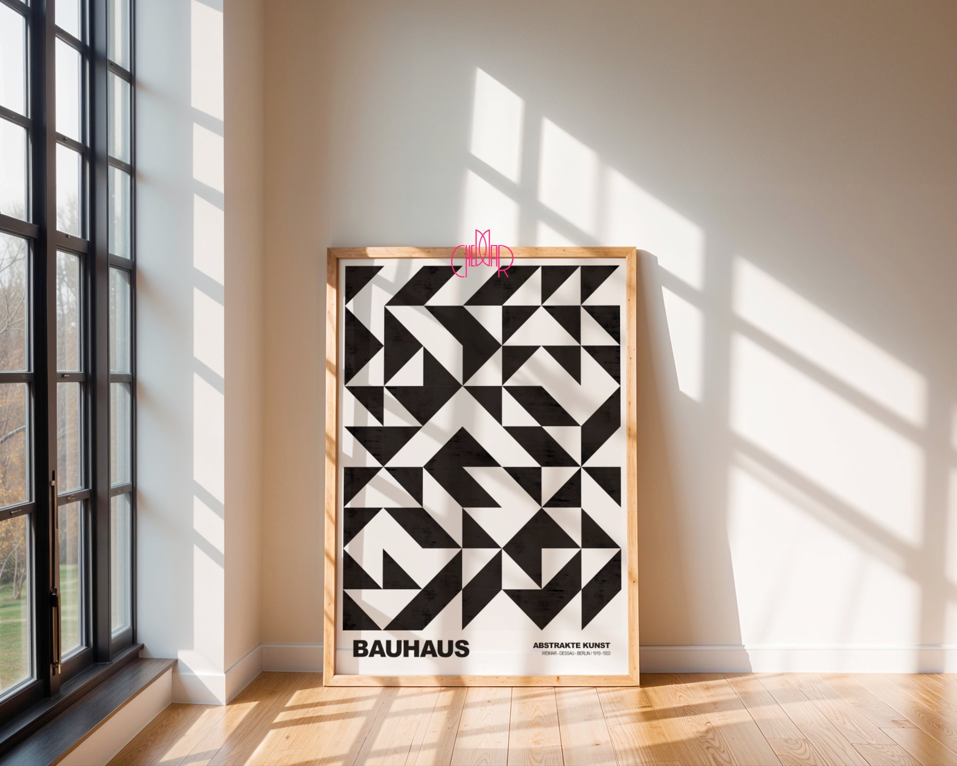 Czarna Dominanta: Concentric Force – Bauhaus, Minimalist Circle Vision