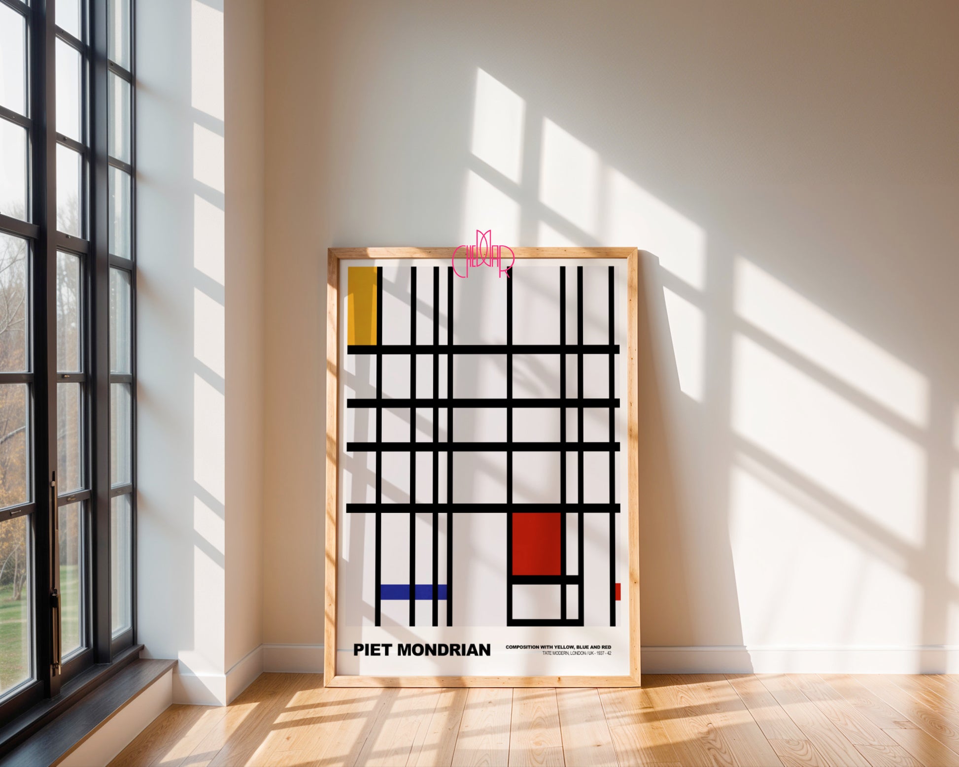 Rytm Linii: Linear Symphony – Mondrian, Tate Modern Grid Composition