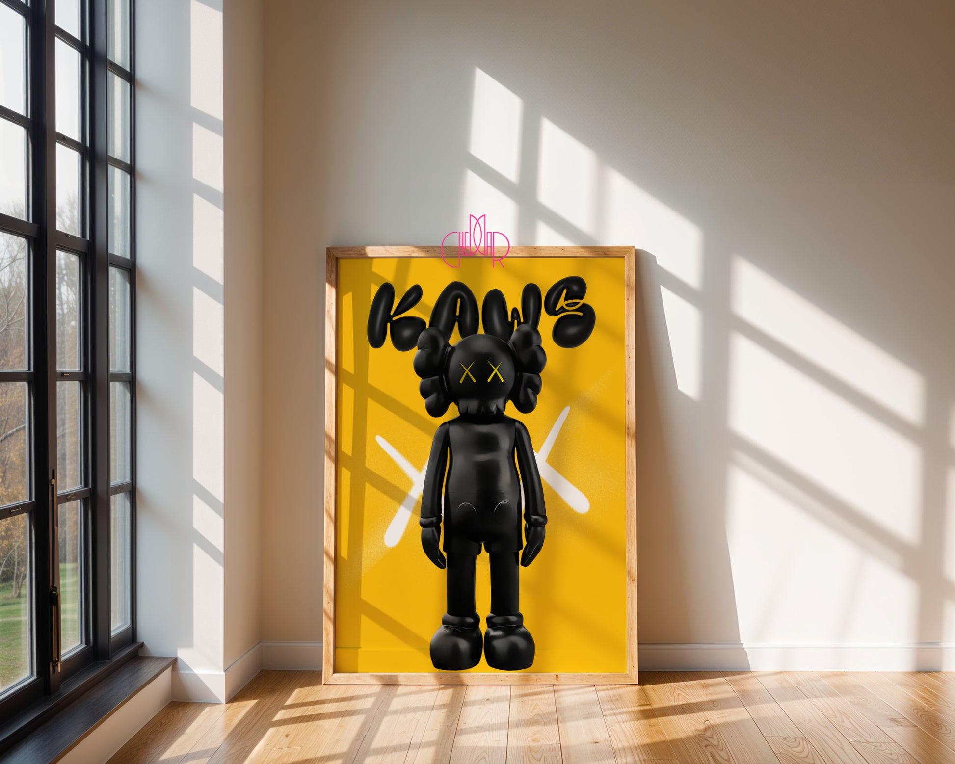 KAWS – Neon Yellow: Icon of Contemporary Pop Art