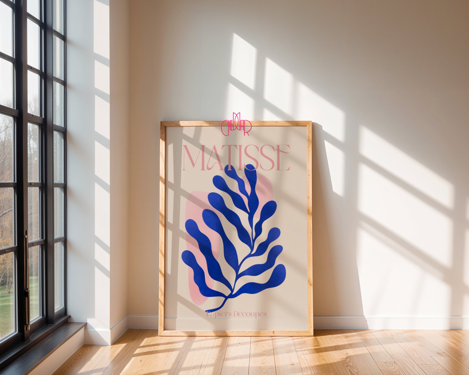 Artystyczna Wycinanka: Blue Kelp – Henri Matisse, Papiers Découpés