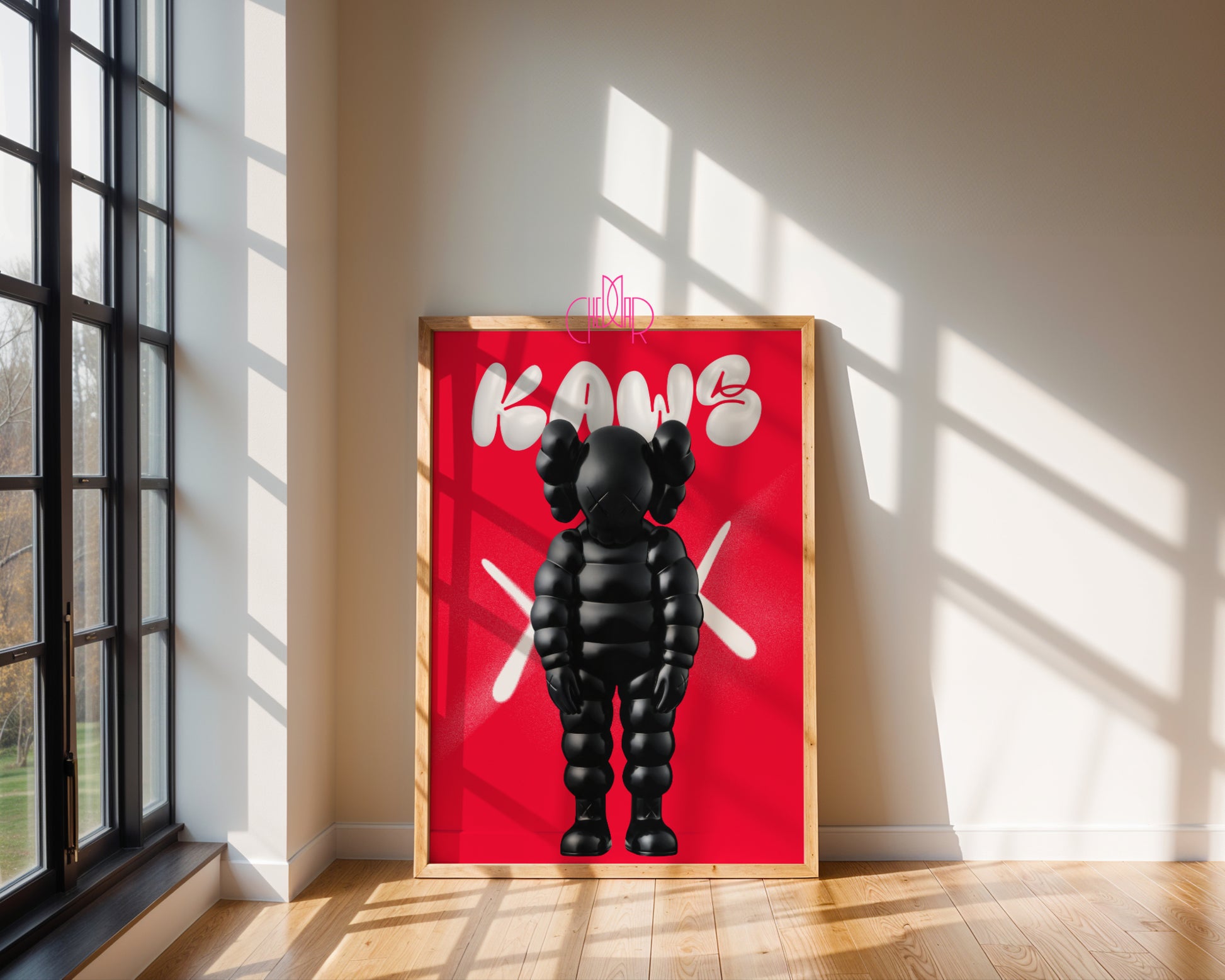 KAWS – What Party Red: The Power of Red
