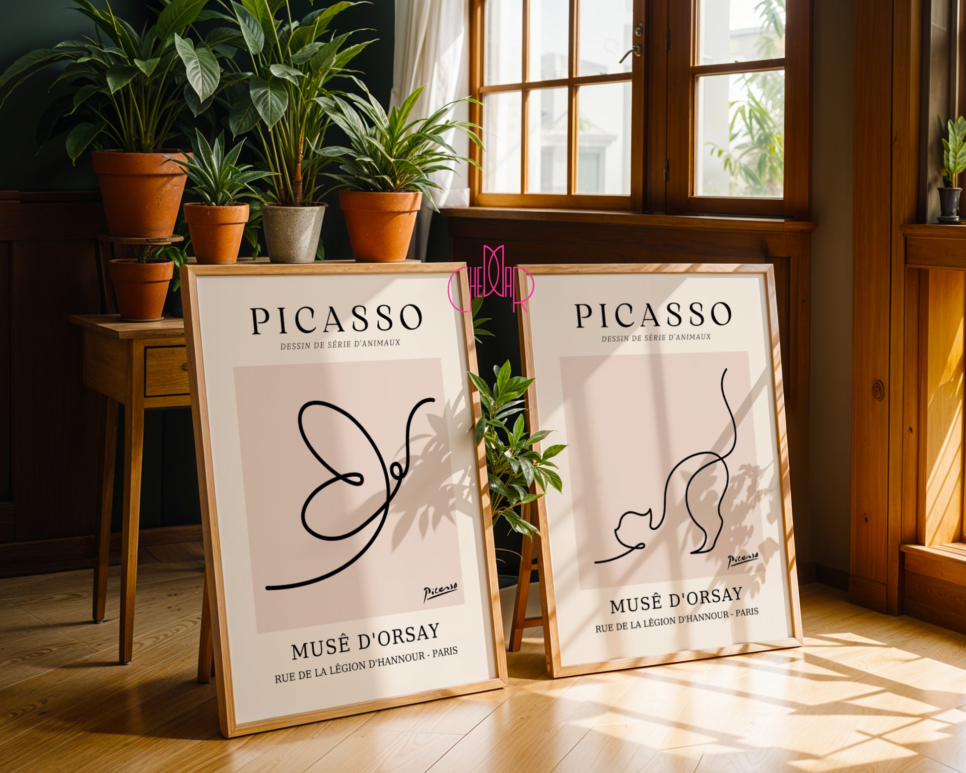 Pablo Picasso Set – Le Papillon & Le Chat: Master Line