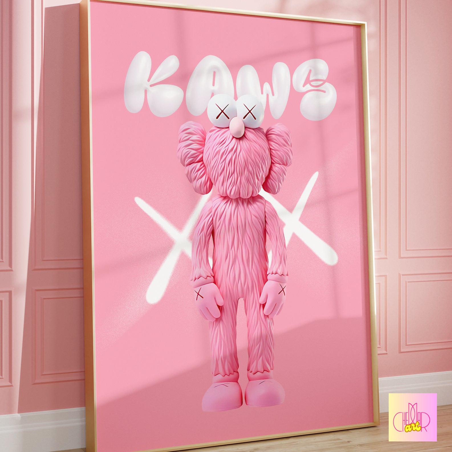KAWS – Pink BFF: Pastel Revolution