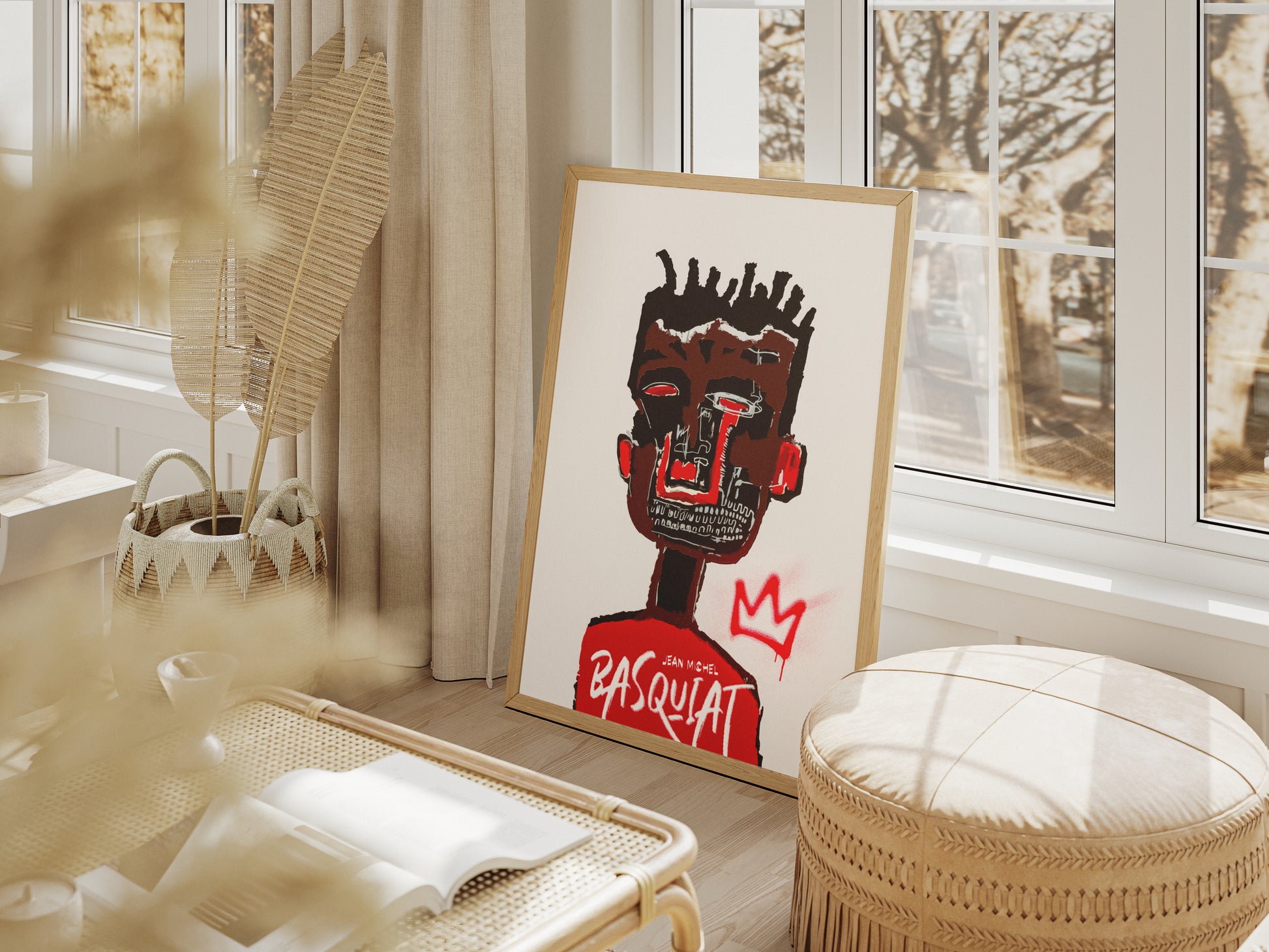 Basquiat – The Red Torso Mask 