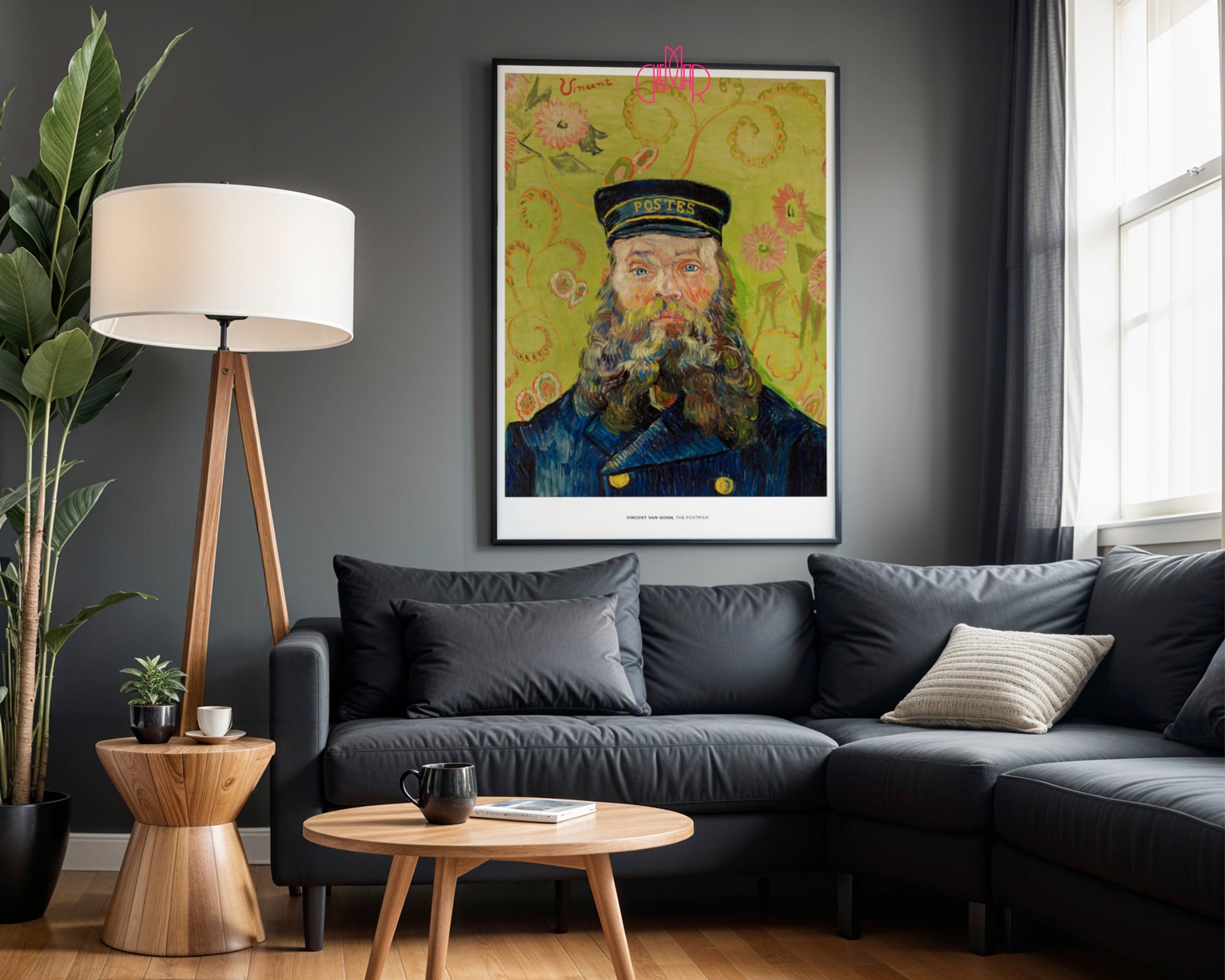 Vincent van Gogh – Portret Josepha Roulina (Listonosz)