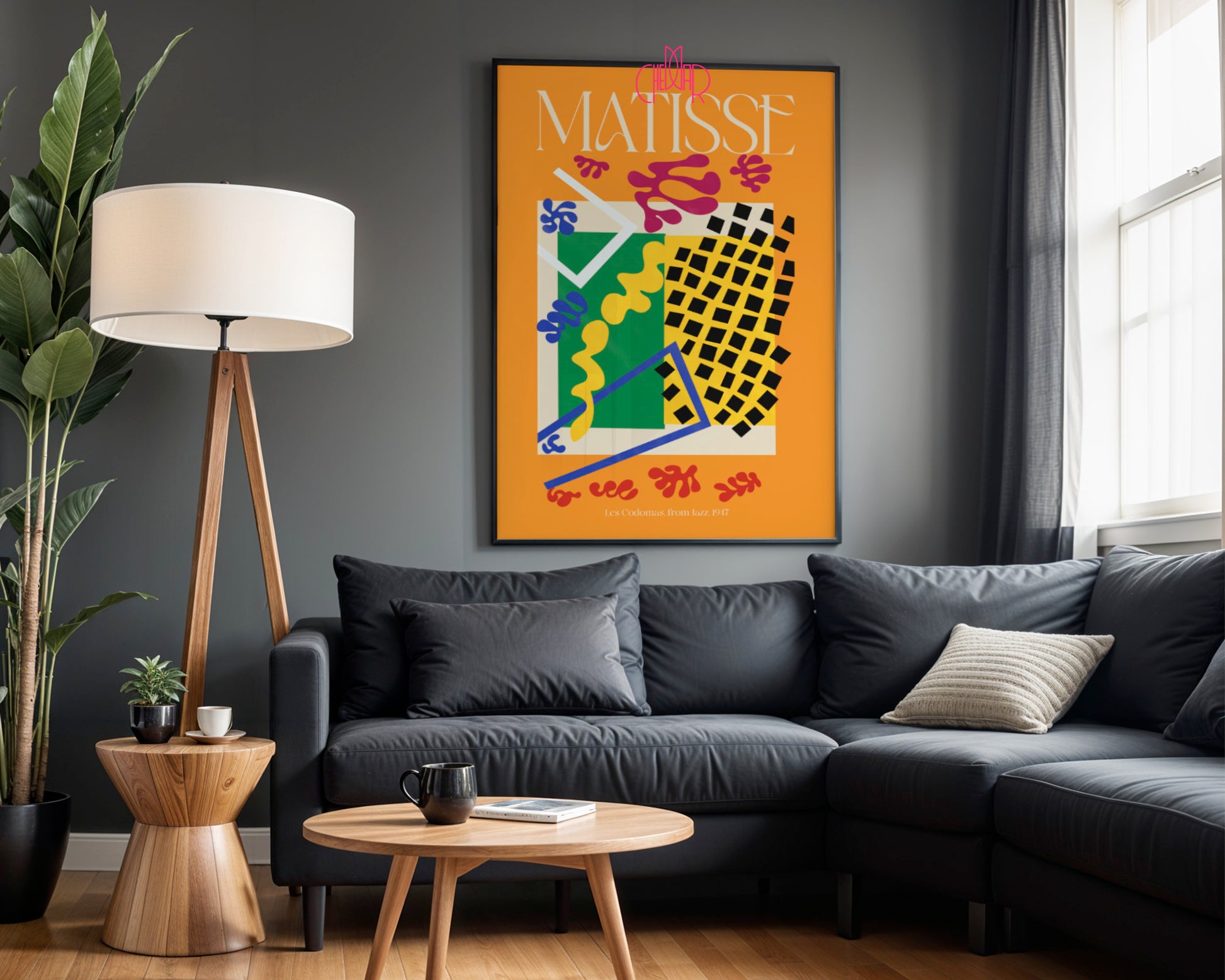 Matisse – Les Codomas (z cyklu Jazz) 1947 | Plakat Galeryjny Fauve