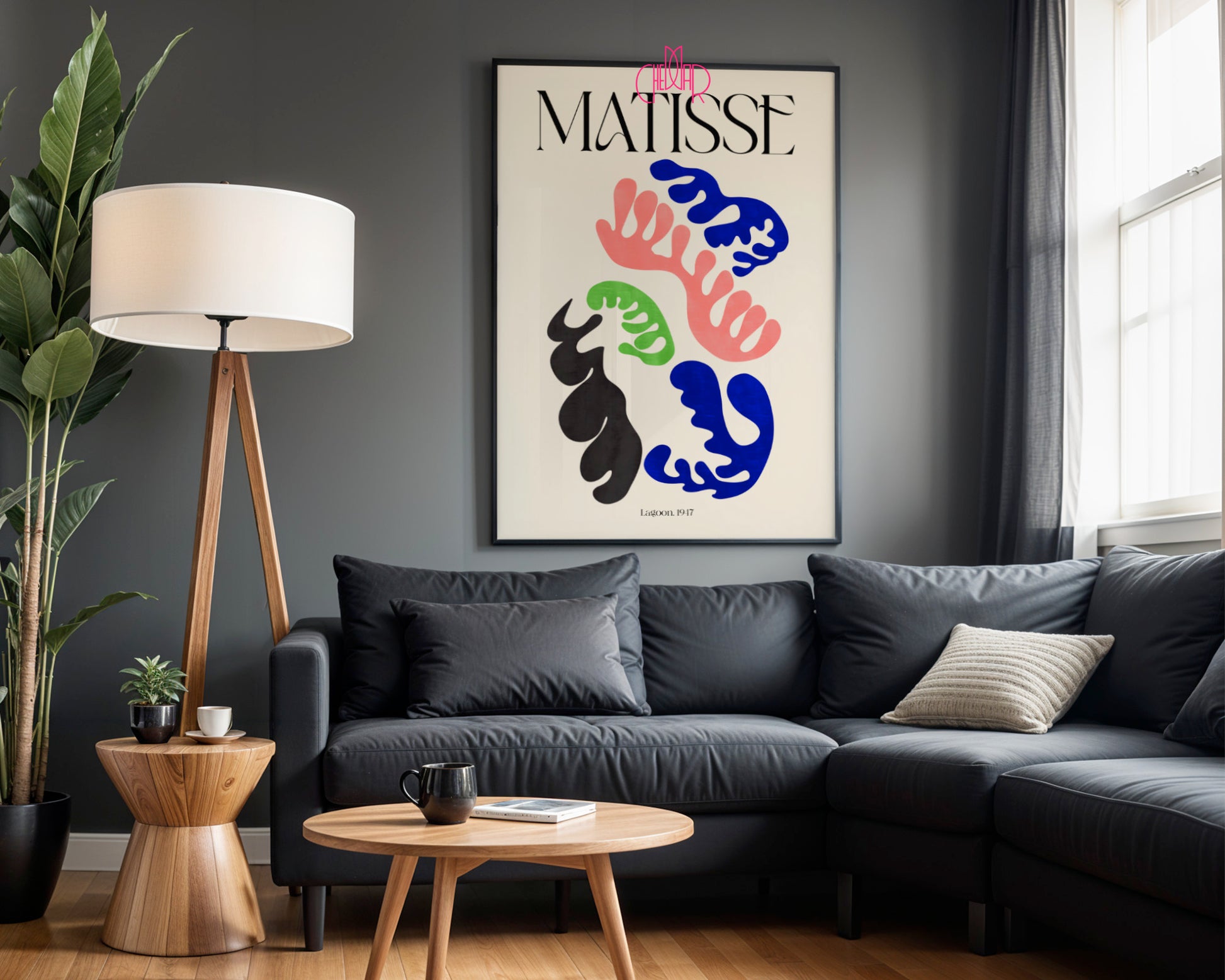 Matisse – Lagoon (Laguna z cyklu Jazz) 1947 | Plakat Galeryjny Océan