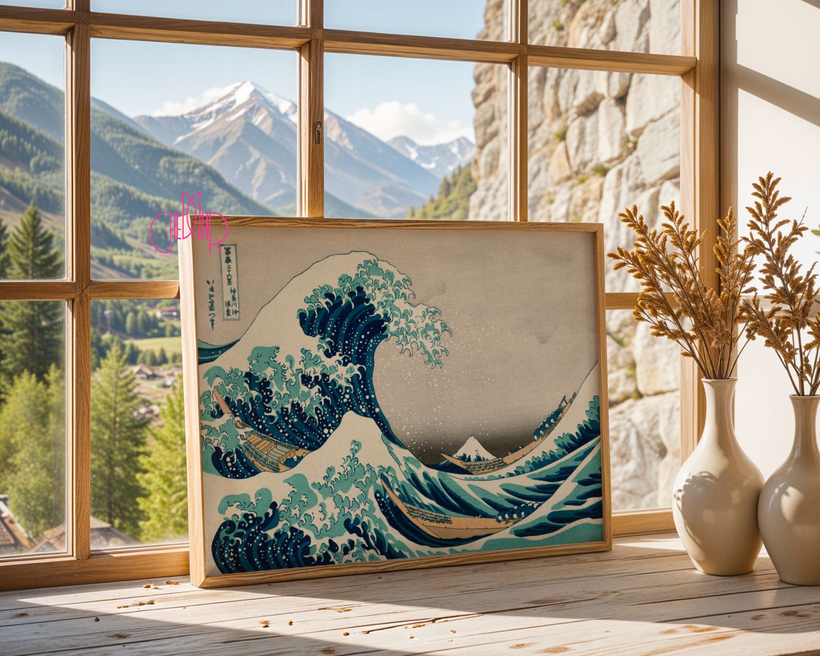 The Great Wave of Kanagawa poster - "The Great Wave", Japanese art