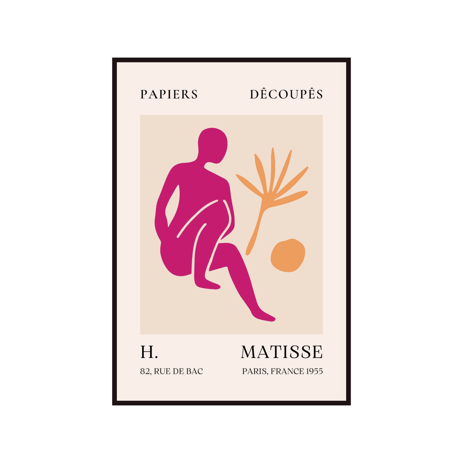 Henri Matisse – Pink Algae: Abstract Nature